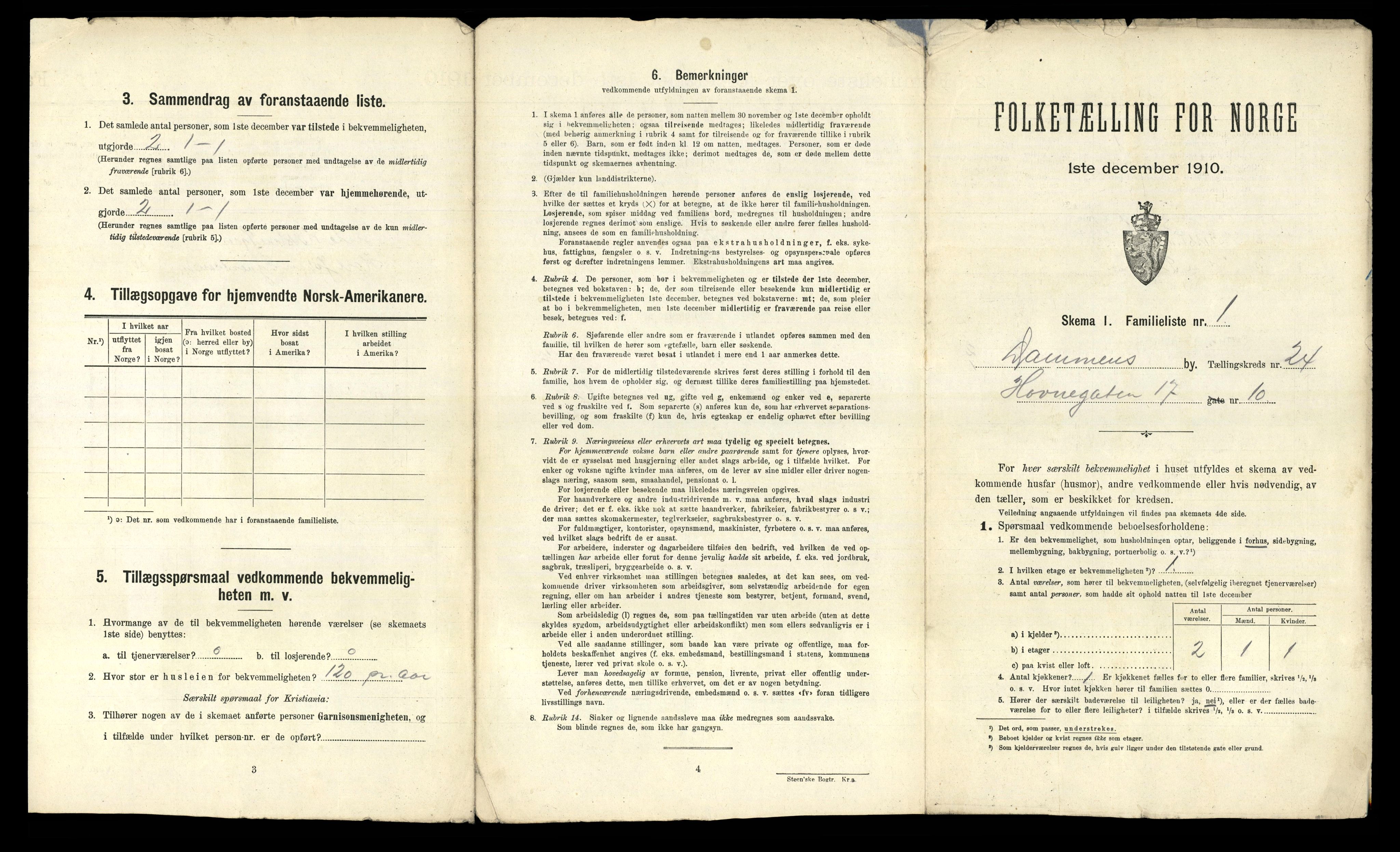 RA, 1910 census for Drammen, 1910, p. 15160