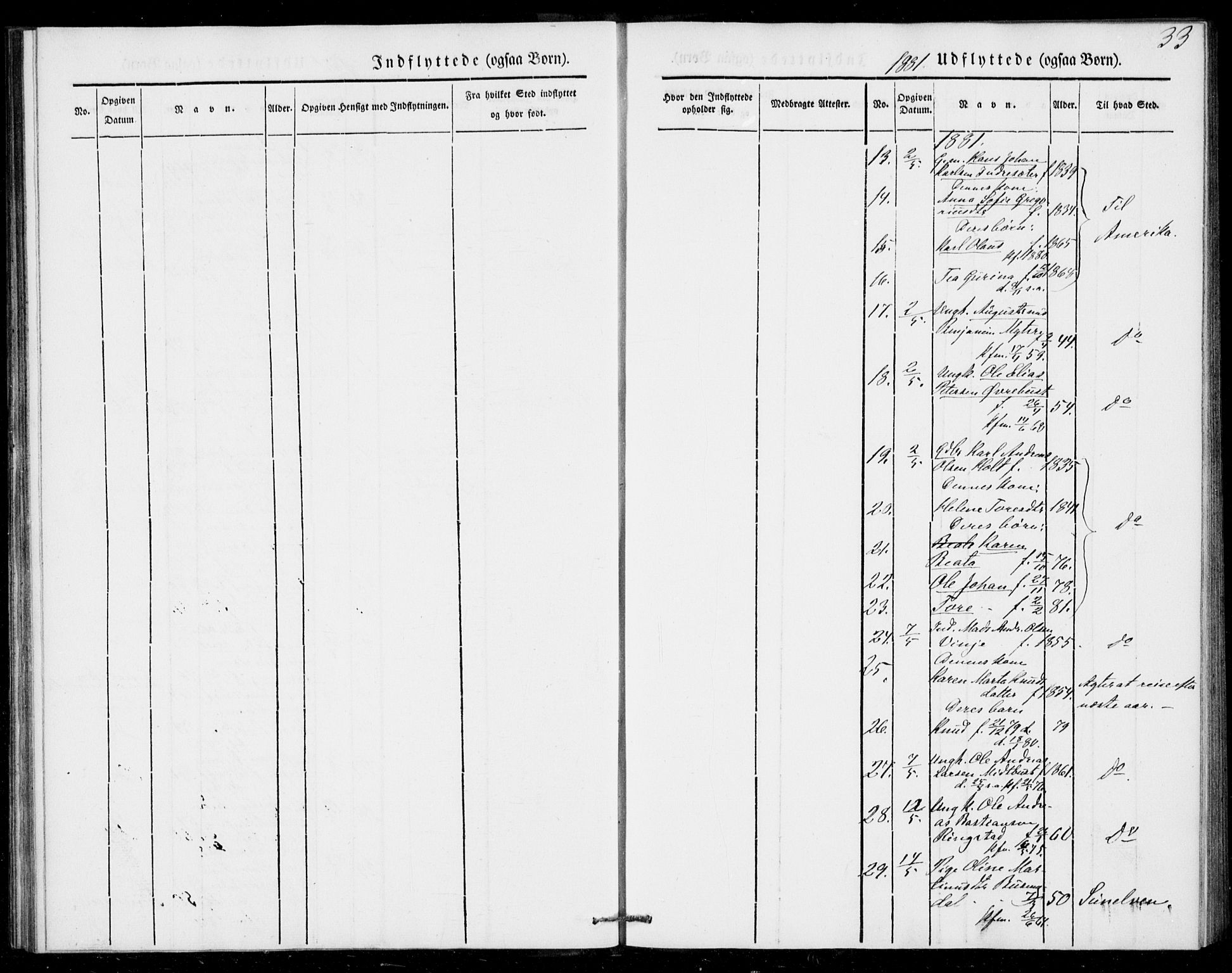 Ministerialprotokoller, klokkerbøker og fødselsregistre - Møre og Romsdal, AV/SAT-A-1454/520/L0279: Parish register (official) no. 520A08, 1844-1881, p. 33