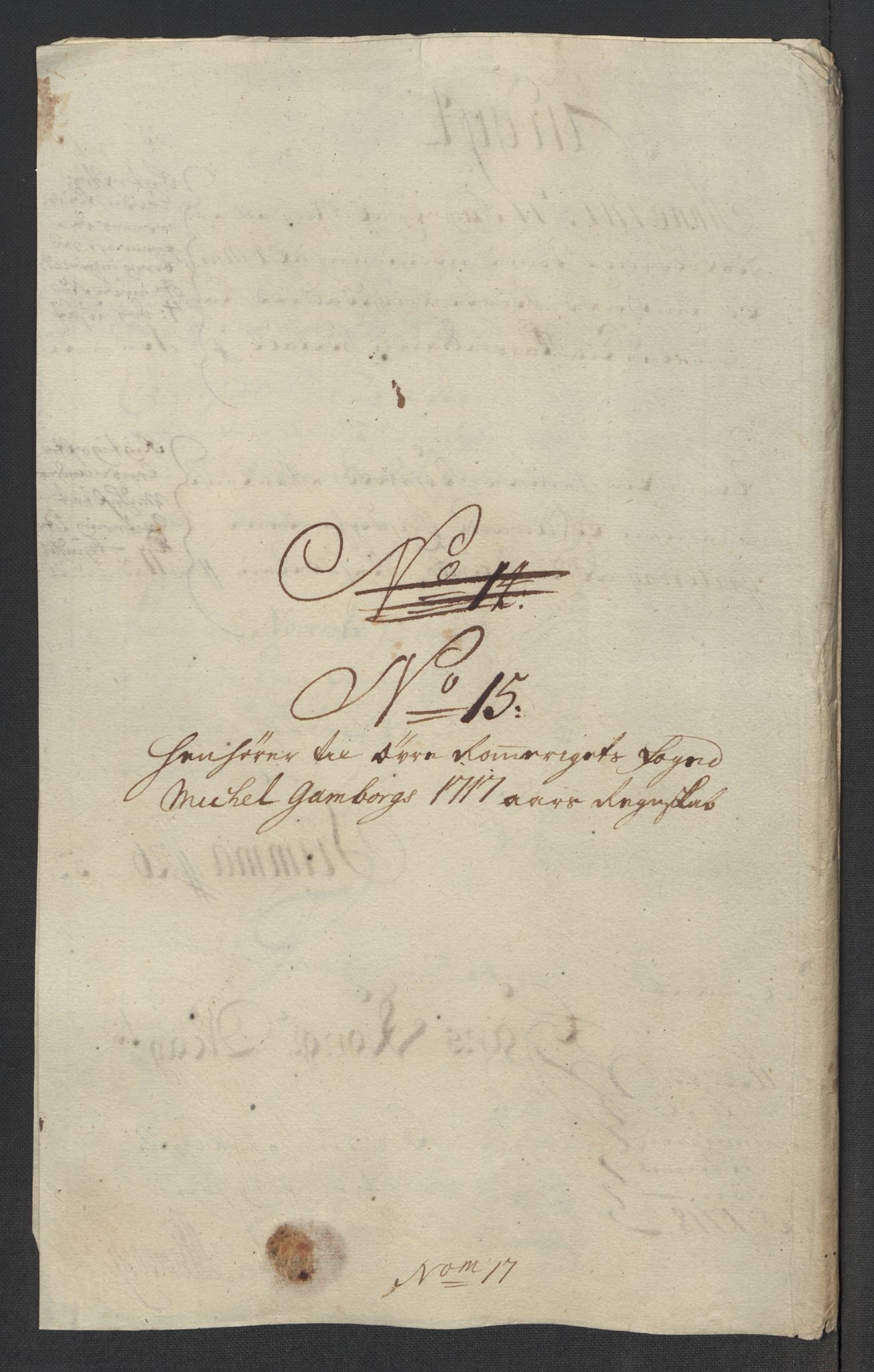 Rentekammeret inntil 1814, Reviderte regnskaper, Fogderegnskap, AV/RA-EA-4092/R12/L0726: Fogderegnskap Øvre Romerike, 1717, p. 266