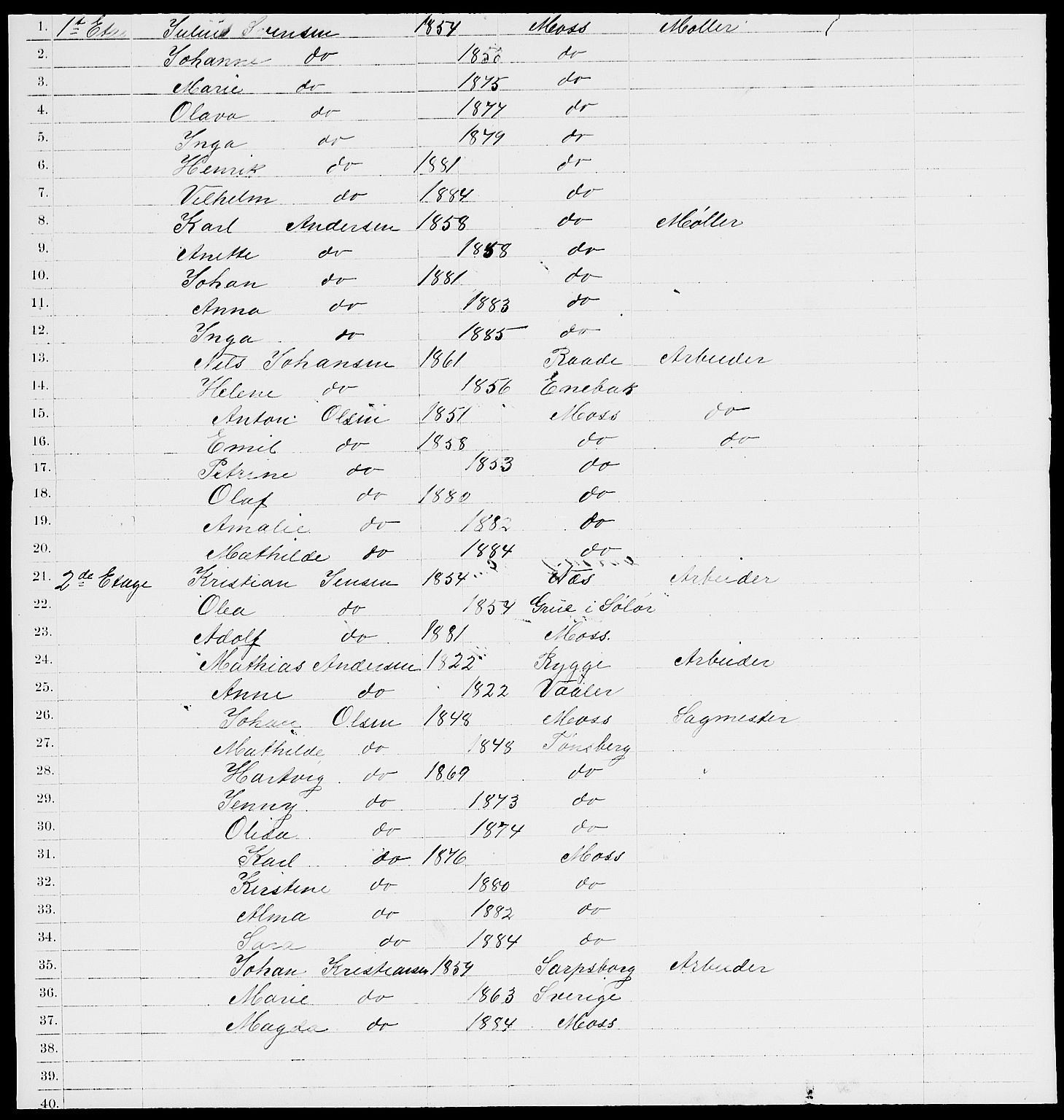 RA, 1885 census for 0104 Moss, 1885, p. 759