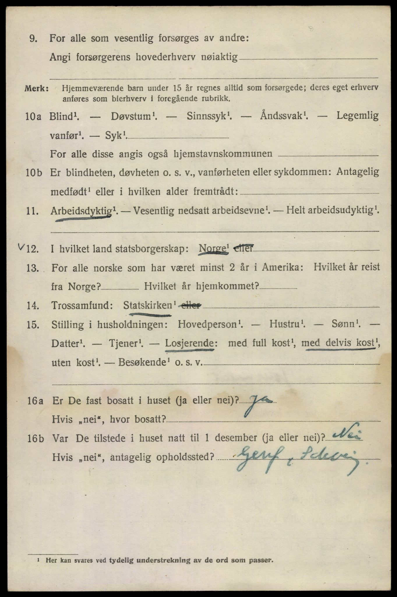 SAO, 1920 census for Kristiania, 1920, p. 240084