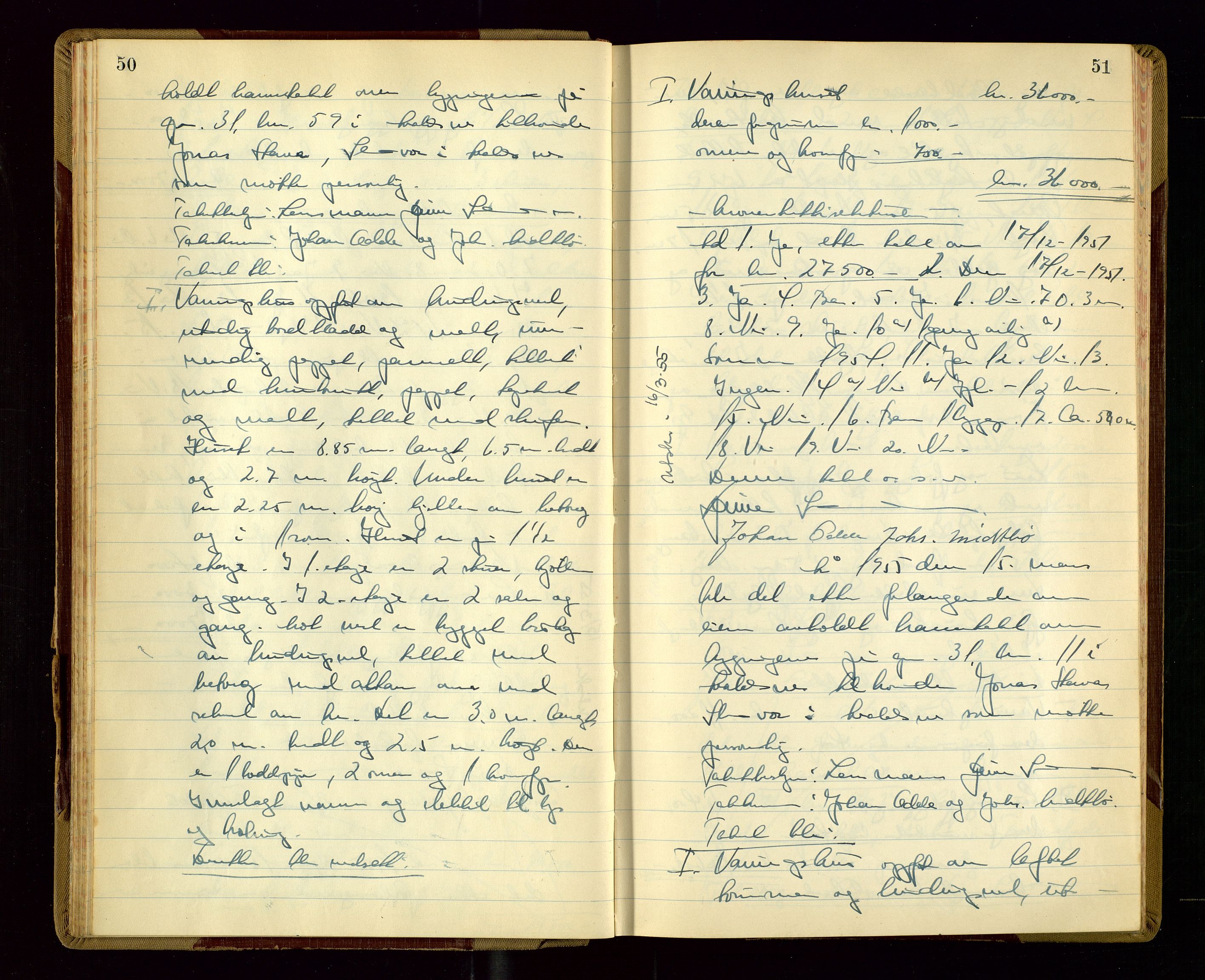 Avaldsnes lensmannskontor, AV/SAST-A-100286/Goa/L0010: "Branntakstprotokoll", 1955, p. 50-51