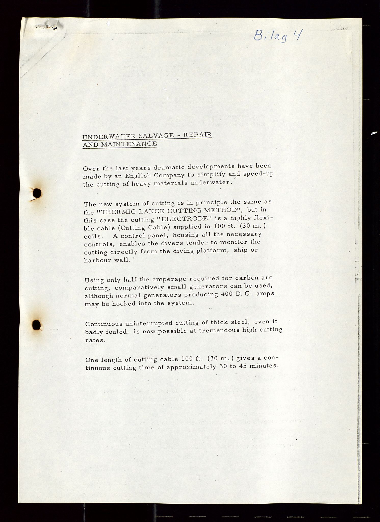 Industridepartementet, Oljekontoret, AV/SAST-A-101348/Di/L0004: DWP, møter, komite`møter, 761 forskning/teknologi, 1972-1975, p. 335