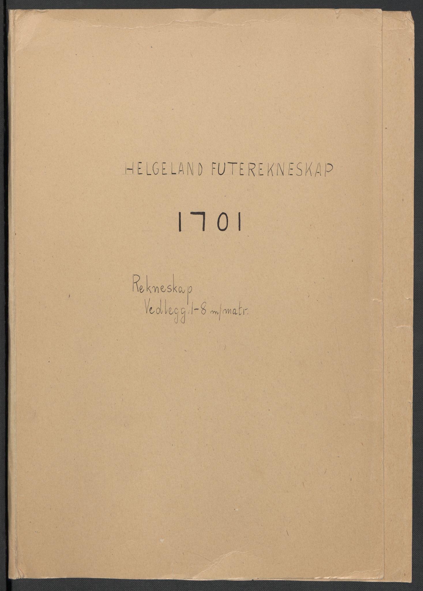 Rentekammeret inntil 1814, Reviderte regnskaper, Fogderegnskap, RA/EA-4092/R65/L4507: Fogderegnskap Helgeland, 1699-1701, p. 279