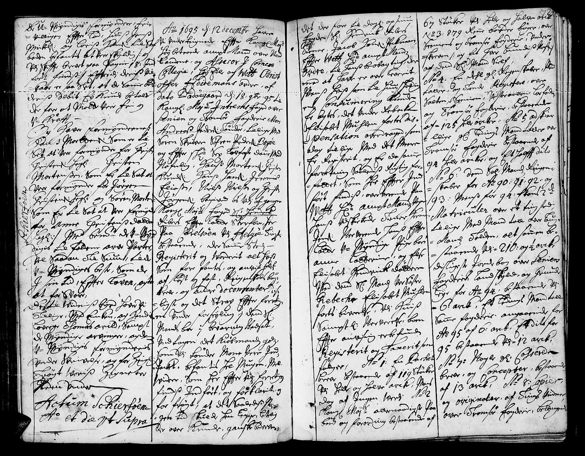 Sorenskriveren i Tromsø (-1755), SATØ/S-0262, 1690-1713, p. 71b-72a