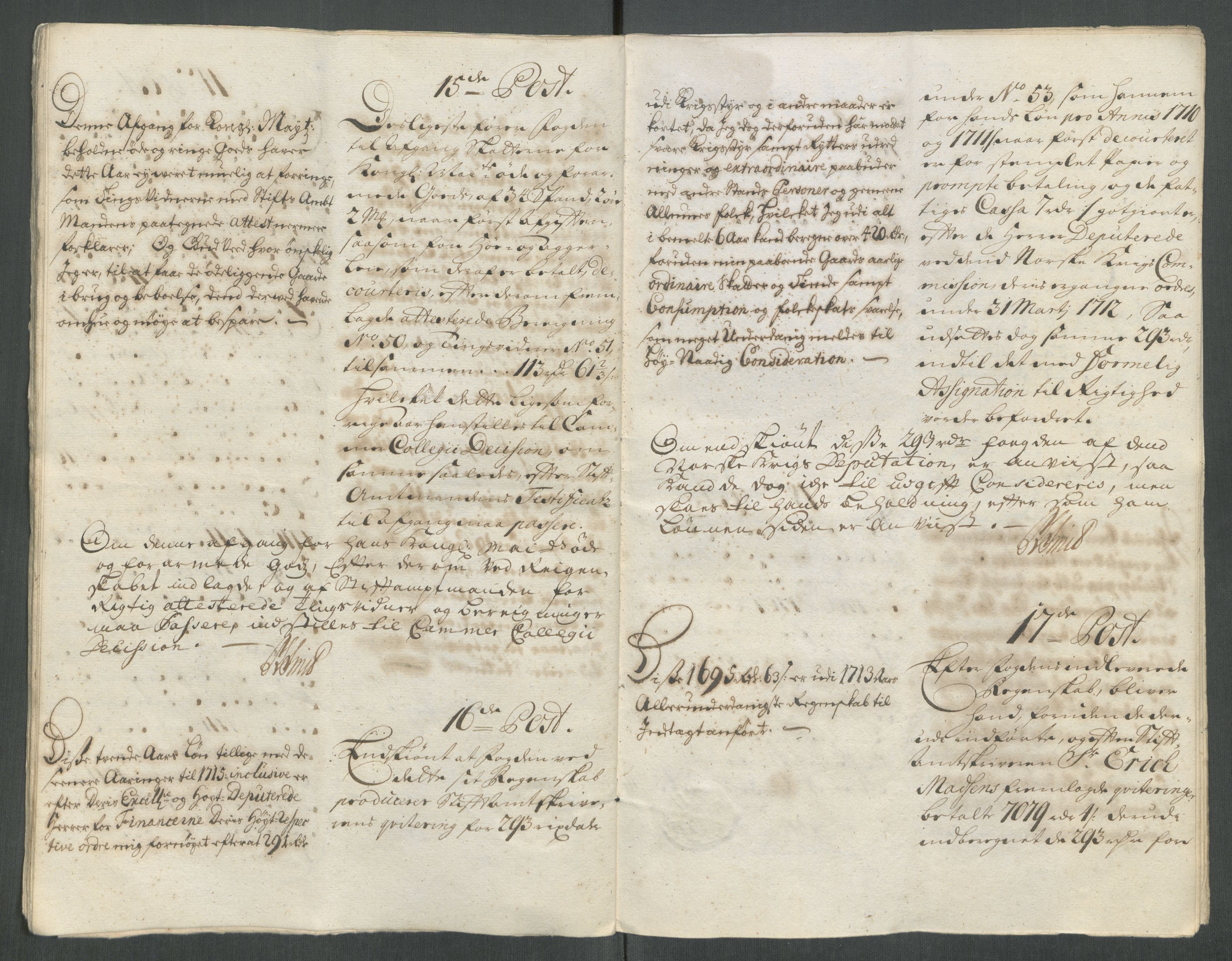 Rentekammeret inntil 1814, Reviderte regnskaper, Fogderegnskap, AV/RA-EA-4092/R63/L4320: Fogderegnskap Inderøy, 1712, p. 427