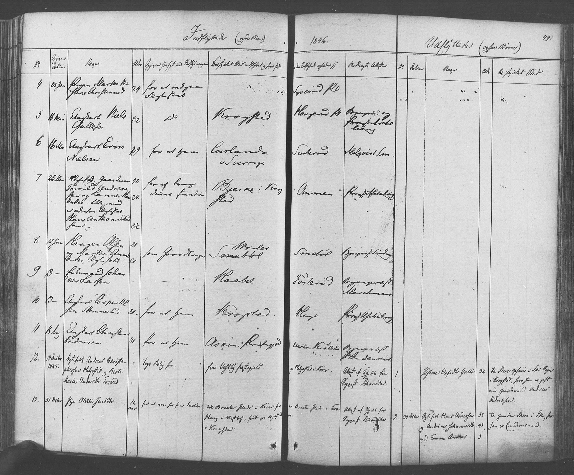 Ås prestekontor Kirkebøker, AV/SAO-A-10894/F/Fa/L0006: Parish register (official) no. I 6, 1841-1853, p. 490-491