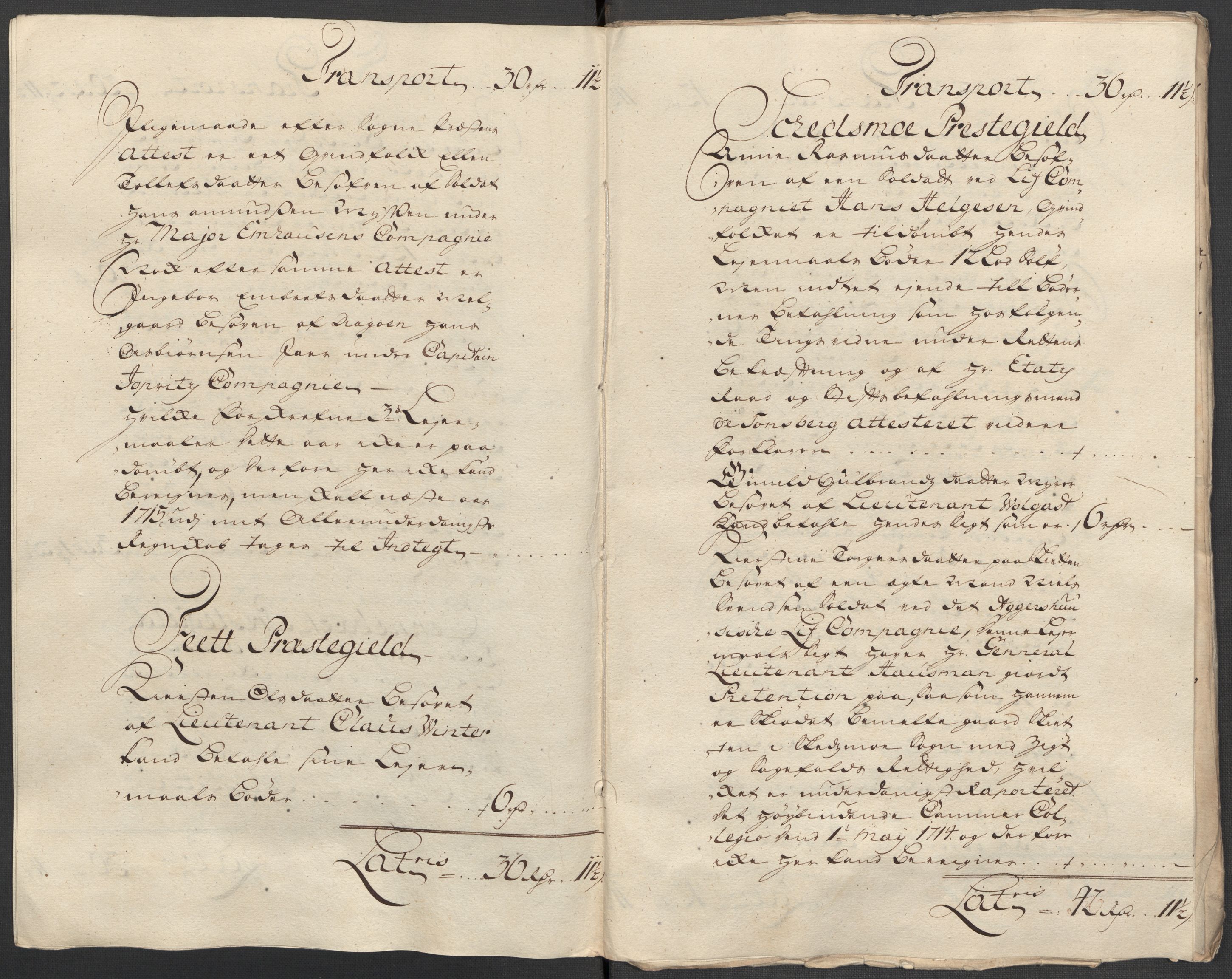 Rentekammeret inntil 1814, Reviderte regnskaper, Fogderegnskap, AV/RA-EA-4092/R11/L0596: Fogderegnskap Nedre Romerike, 1714, p. 132