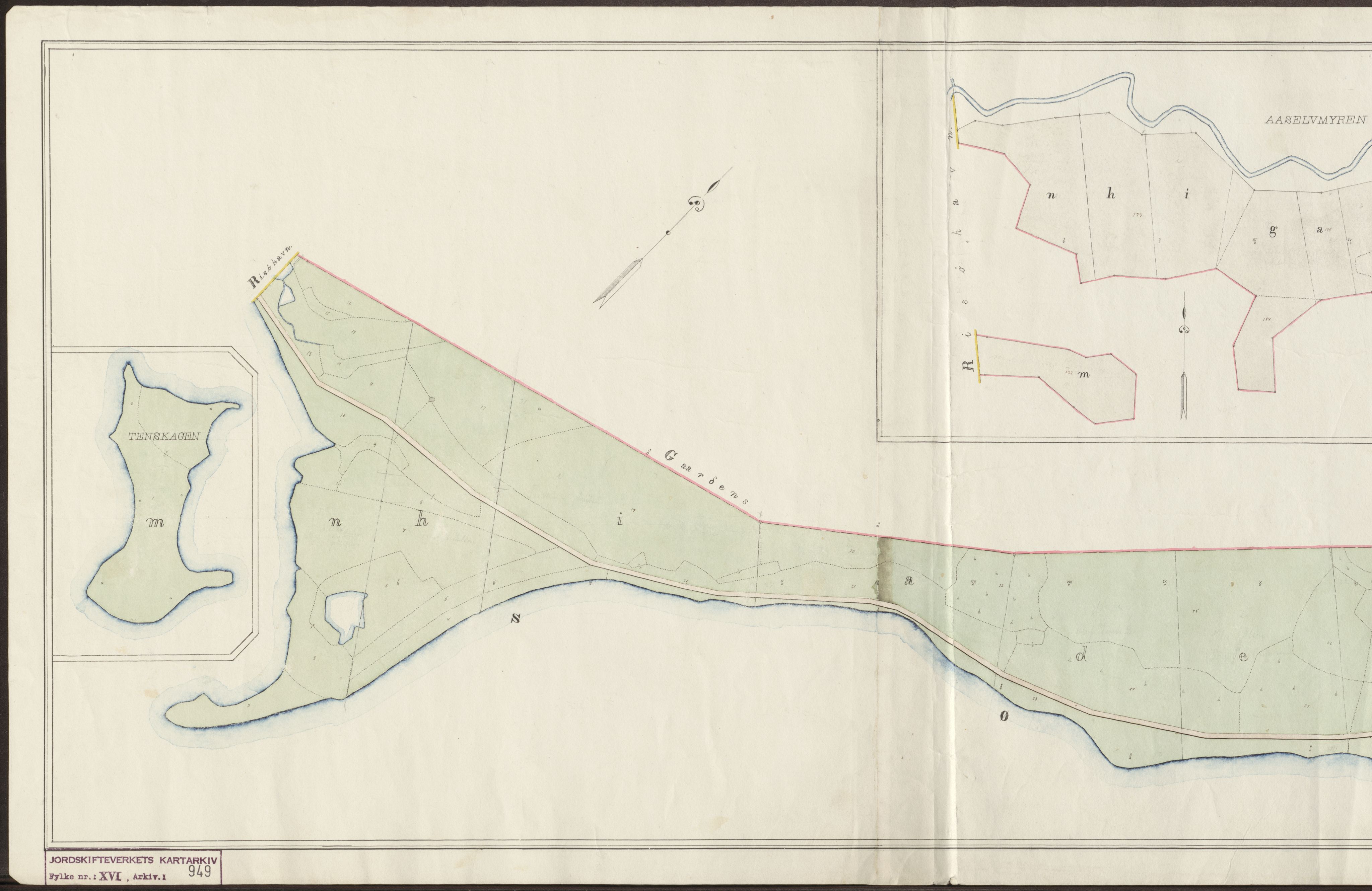 Jordskifteverkets kartarkiv, AV/RA-S-3929/T, 1859-1988, p. 1093
