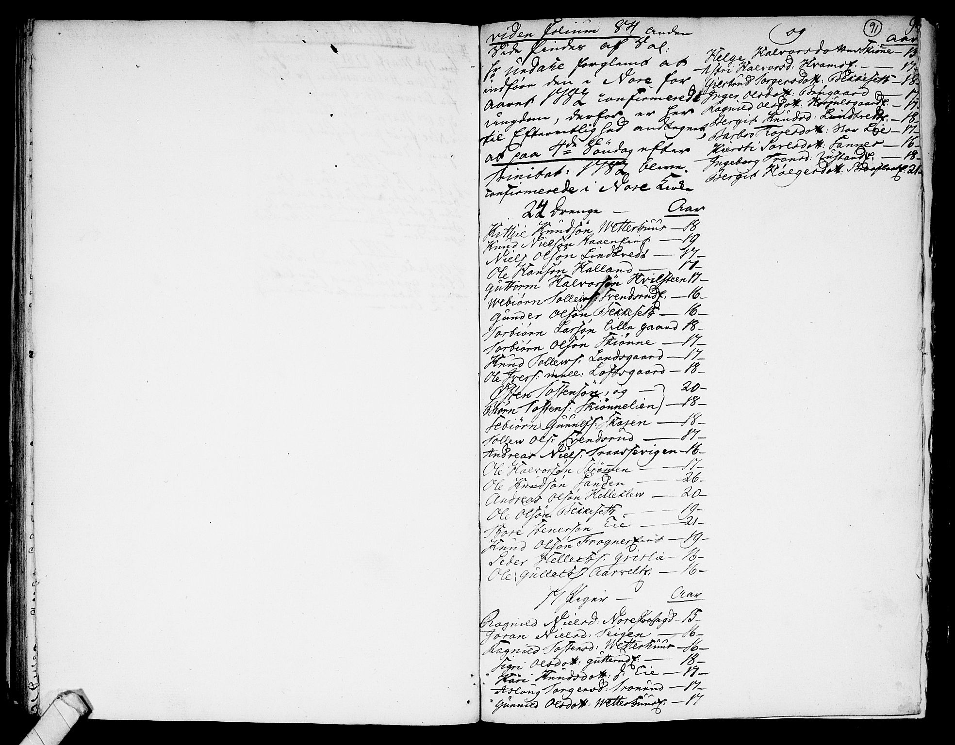 Rollag kirkebøker, AV/SAKO-A-240/F/Fa/L0004: Parish register (official) no. I 4, 1778-1792, p. 91