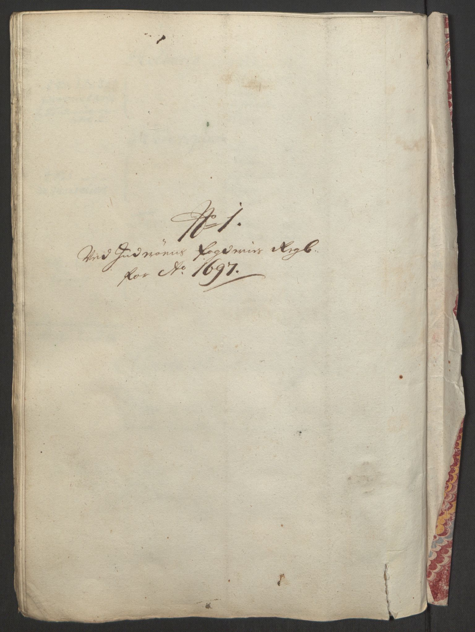 Rentekammeret inntil 1814, Reviderte regnskaper, Fogderegnskap, AV/RA-EA-4092/R63/L4309: Fogderegnskap Inderøy, 1695-1697, p. 514