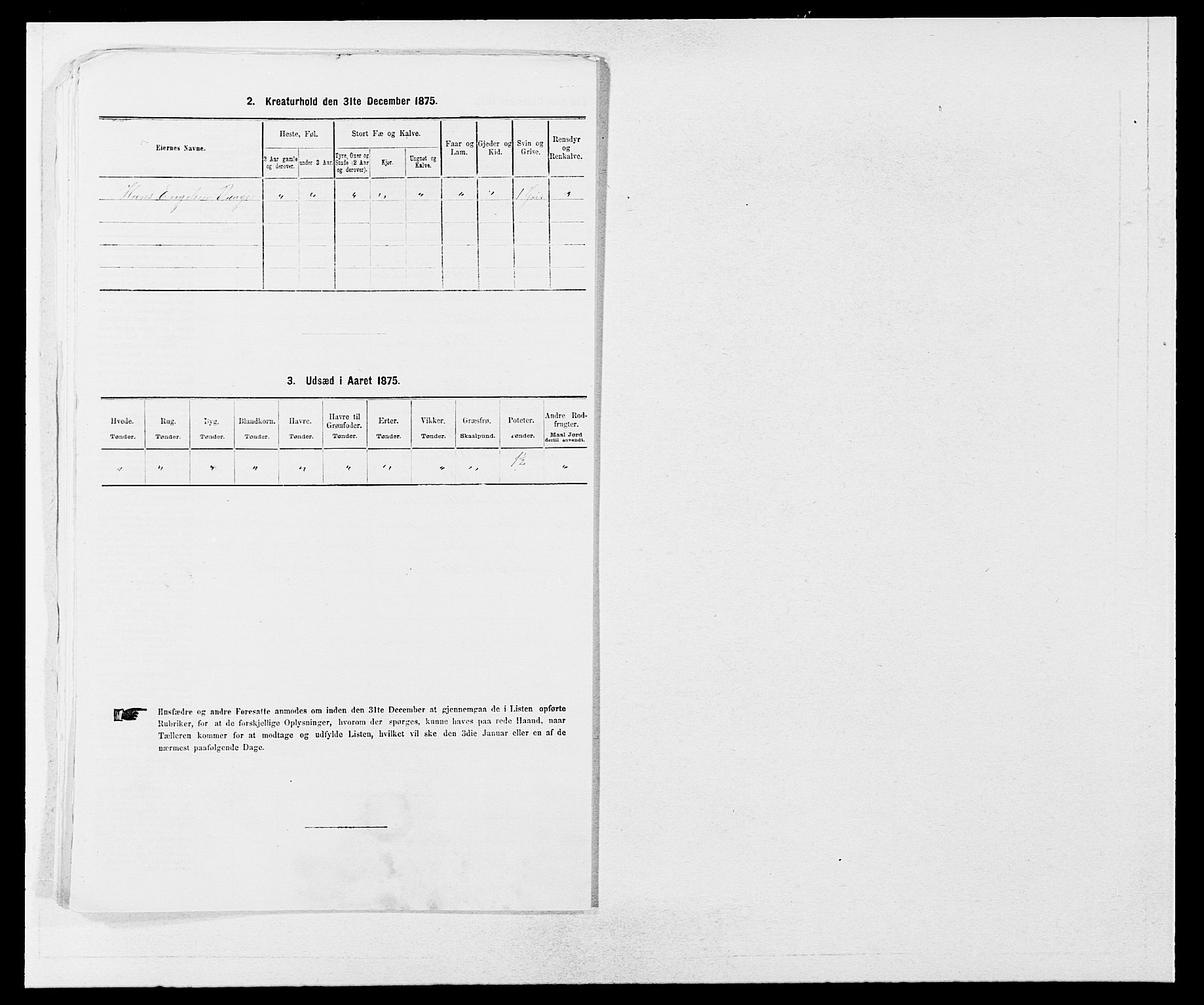 SAB, 1875 census for 1223P Tysnes, 1875, p. 546