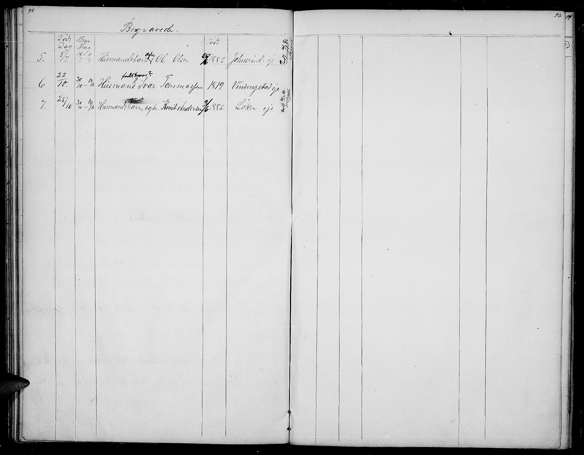 Øystre Slidre prestekontor, SAH/PREST-138/H/Ha/Hab/L0002: Parish register (copy) no. 2, 1866-1886, p. 92-93