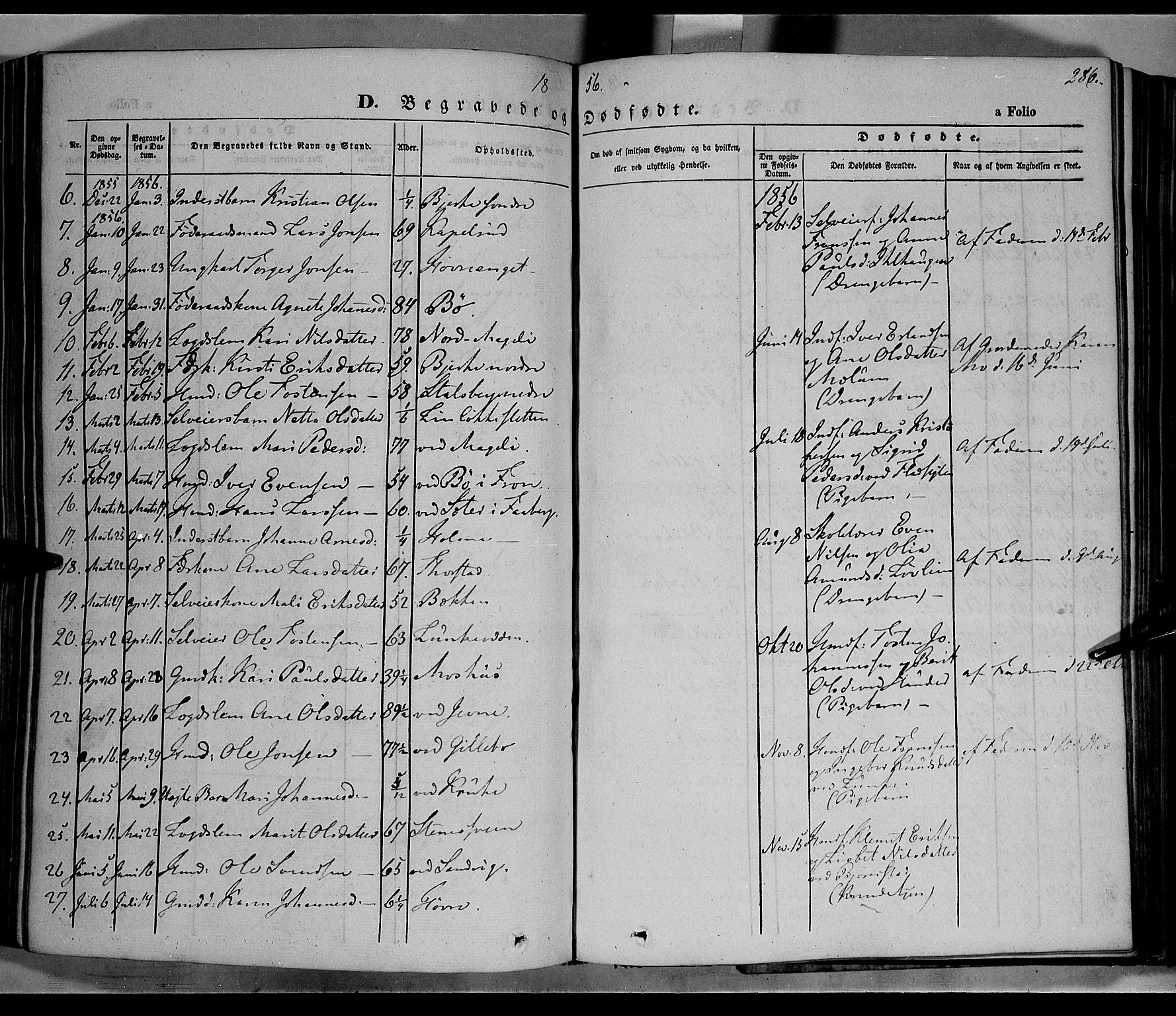 Øyer prestekontor, AV/SAH-PREST-084/H/Ha/Haa/L0005: Parish register (official) no. 5, 1842-1857, p. 286