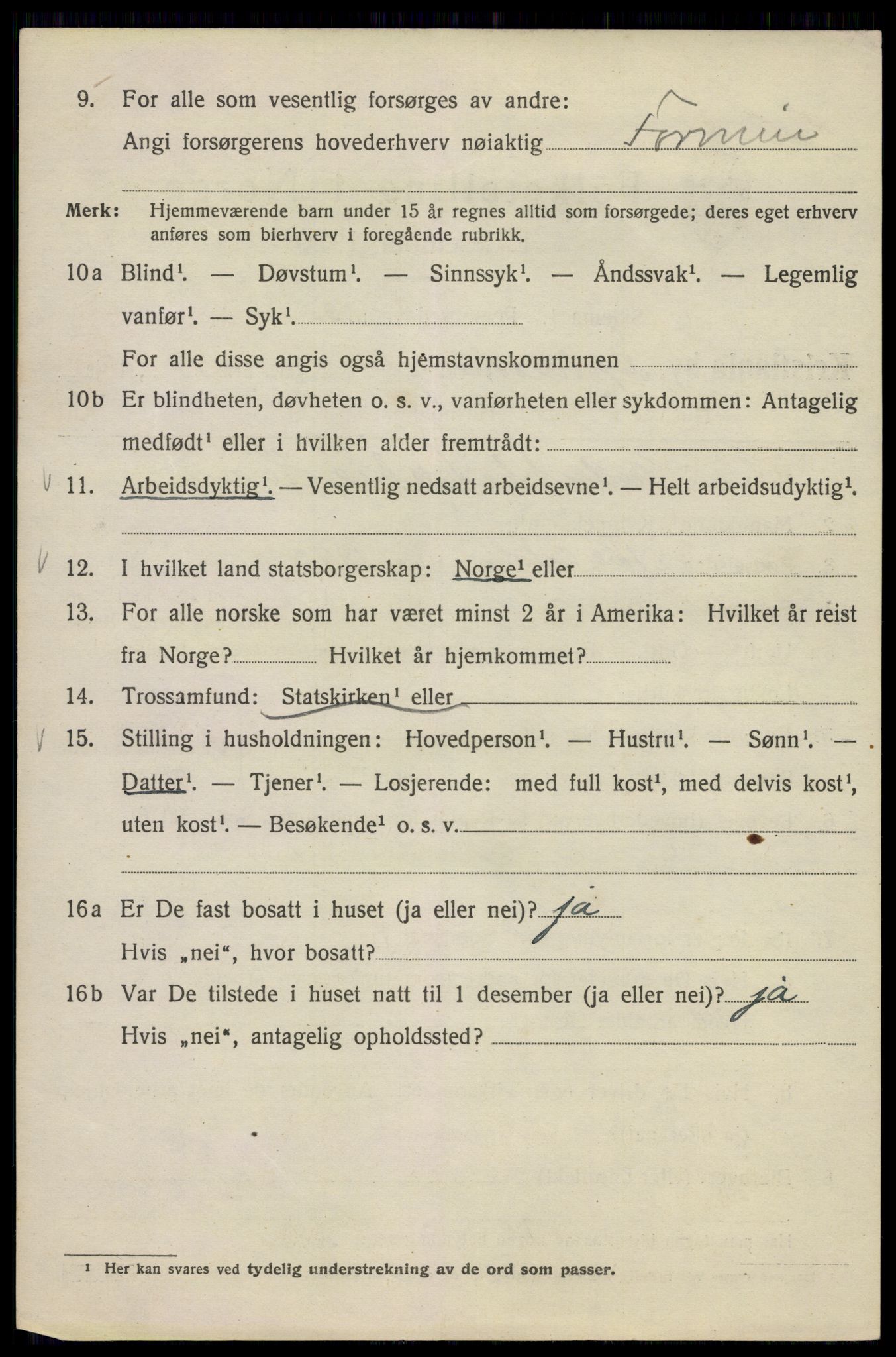 SAO, 1920 census for Kristiania, 1920, p. 528208