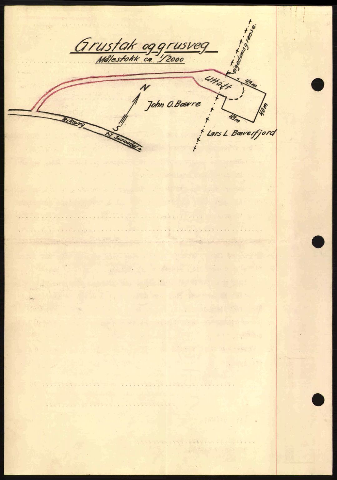 Nordmøre sorenskriveri, AV/SAT-A-4132/1/2/2Ca: Mortgage book no. B90, 1942-1943, Diary no: : 1661/1943