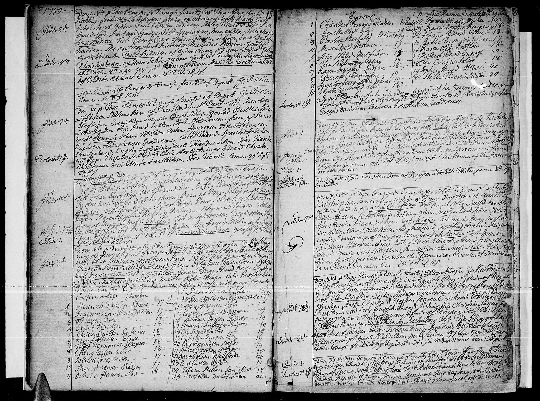 Ministerialprotokoller, klokkerbøker og fødselsregistre - Nordland, SAT/A-1459/841/L0591: Parish register (official) no. 841A03 /1, 1777-1819, p. 15-16