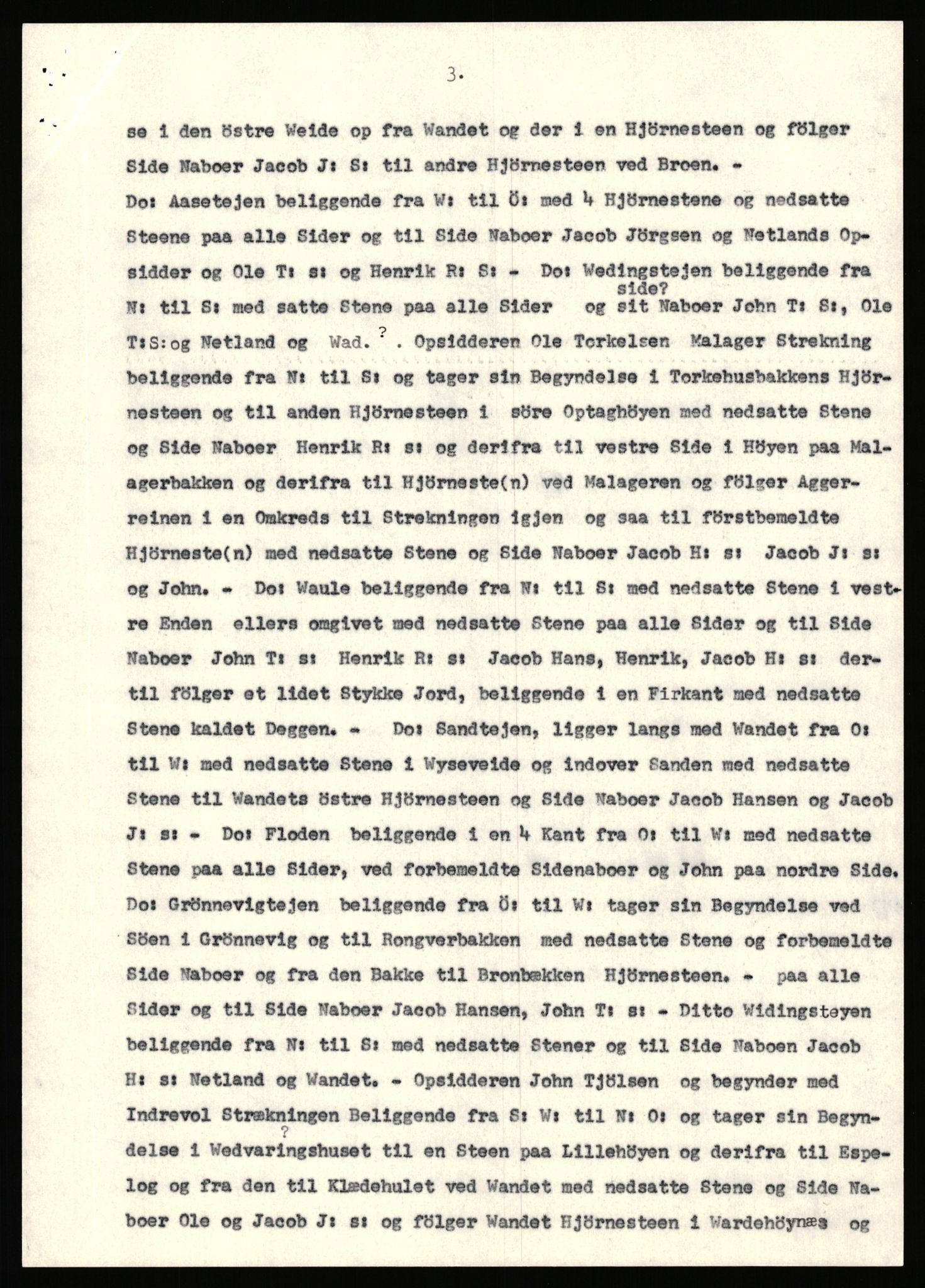 Statsarkivet i Stavanger, SAST/A-101971/03/Y/Yj/L0035: Avskrifter sortert etter gårdsnavn: Helleland - Hersdal, 1750-1930, p. 140