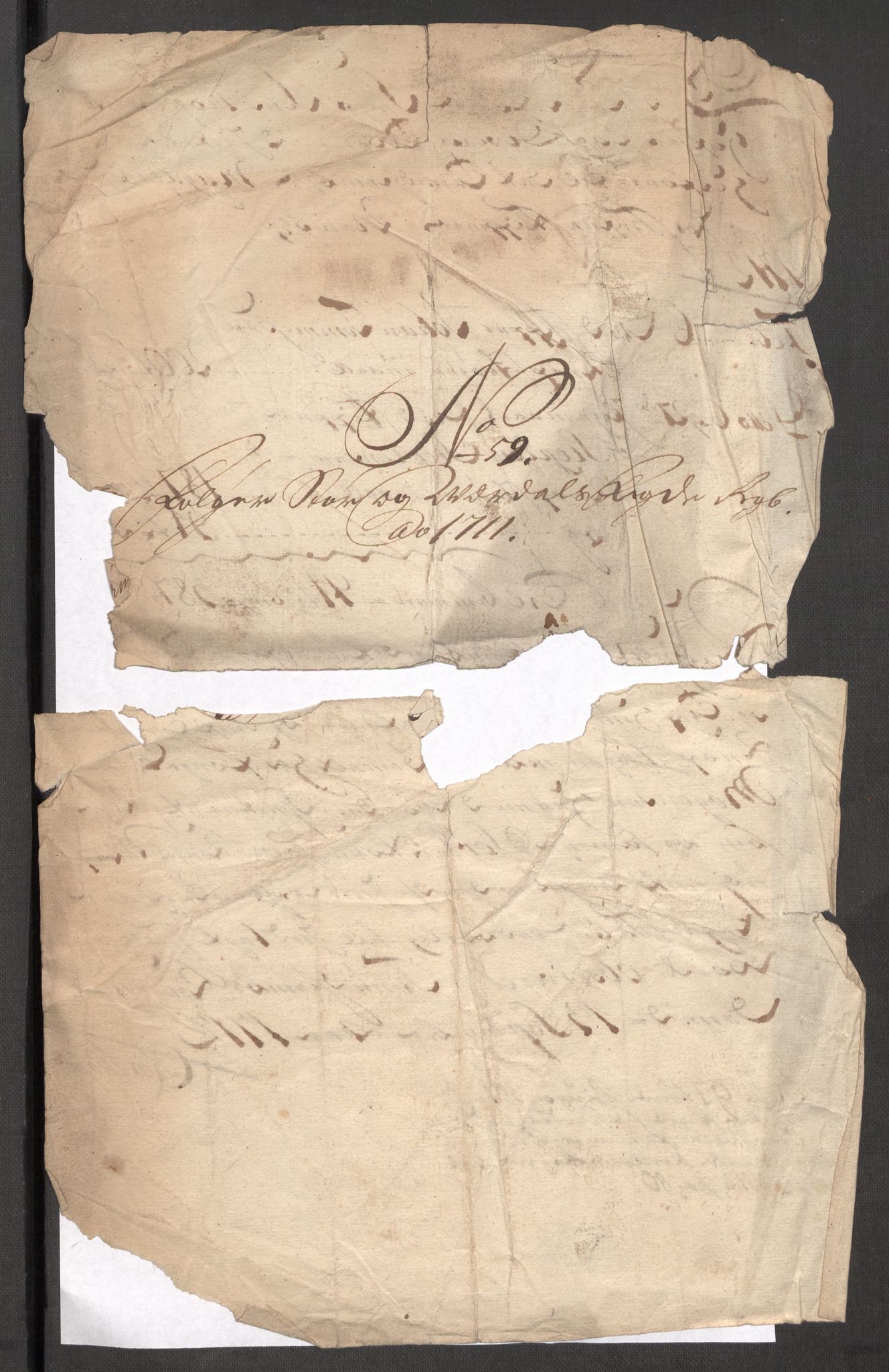 Rentekammeret inntil 1814, Reviderte regnskaper, Fogderegnskap, RA/EA-4092/R62/L4201: Fogderegnskap Stjørdal og Verdal, 1711, p. 309