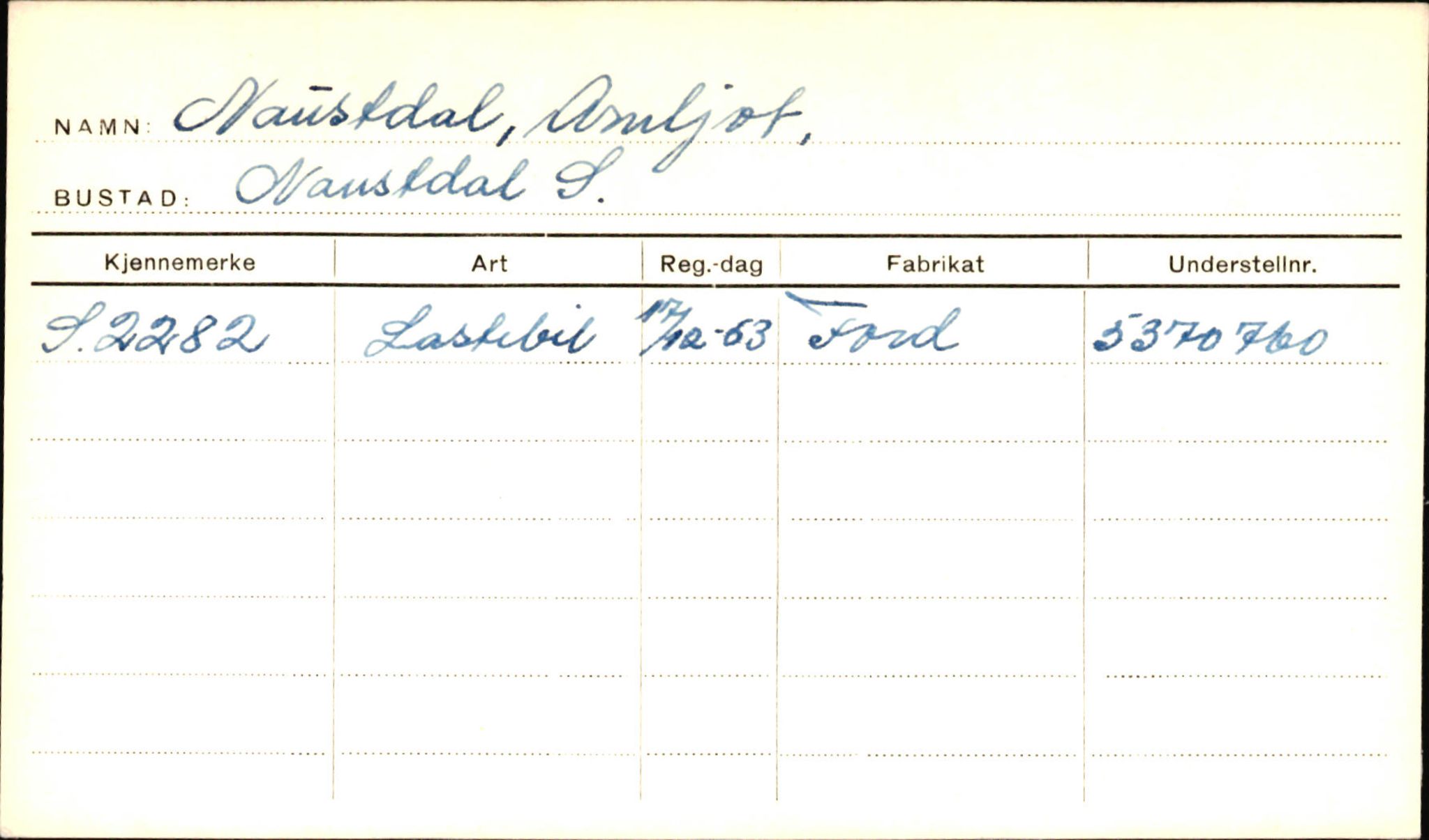 Statens vegvesen, Sogn og Fjordane vegkontor, AV/SAB-A-5301/4/F/L0001D: Eigarregister Fjordane til 1.6.1961, 1930-1961, p. 803