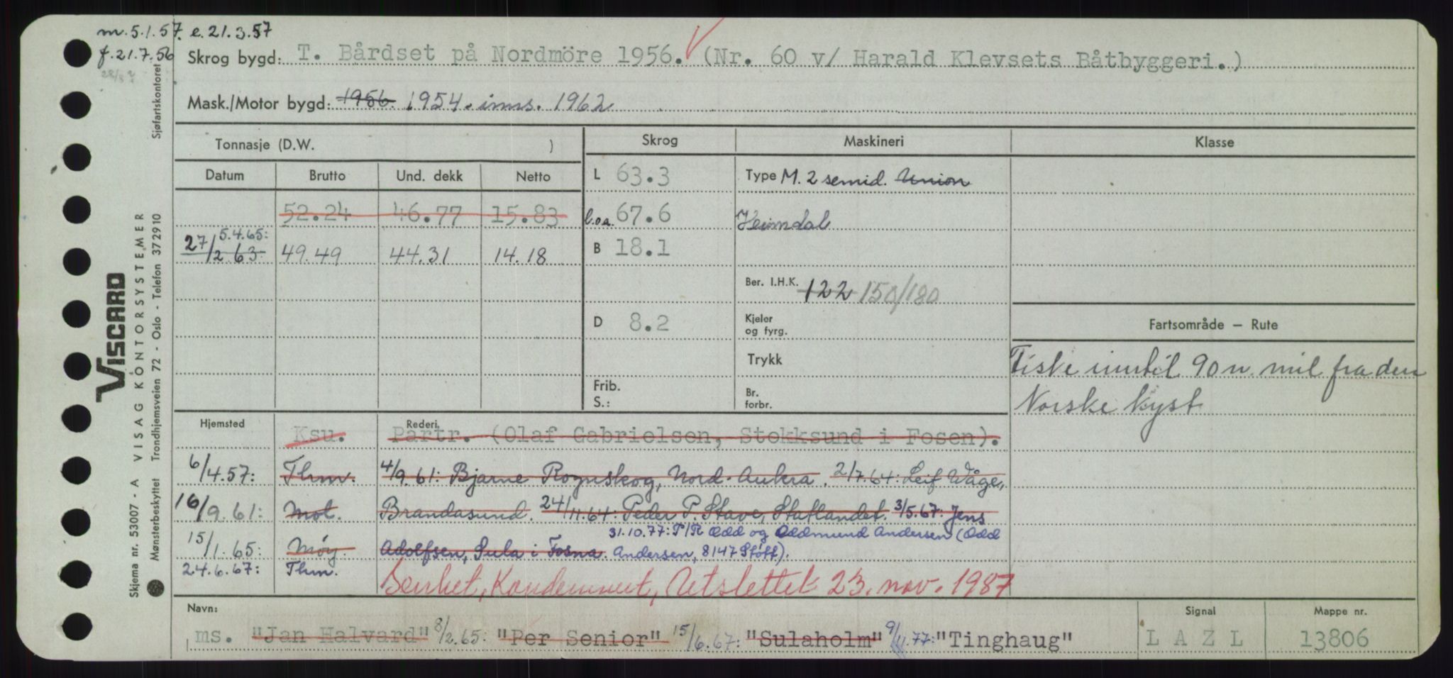 Sjøfartsdirektoratet med forløpere, Skipsmålingen, AV/RA-S-1627/H/Hd/L0039: Fartøy, Ti-Tø, p. 55