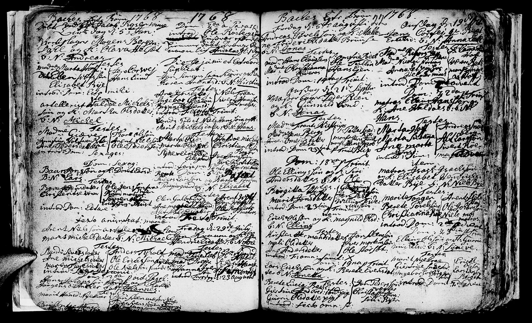 Ministerialprotokoller, klokkerbøker og fødselsregistre - Sør-Trøndelag, SAT/A-1456/604/L0218: Parish register (copy) no. 604C01, 1754-1819, p. 22