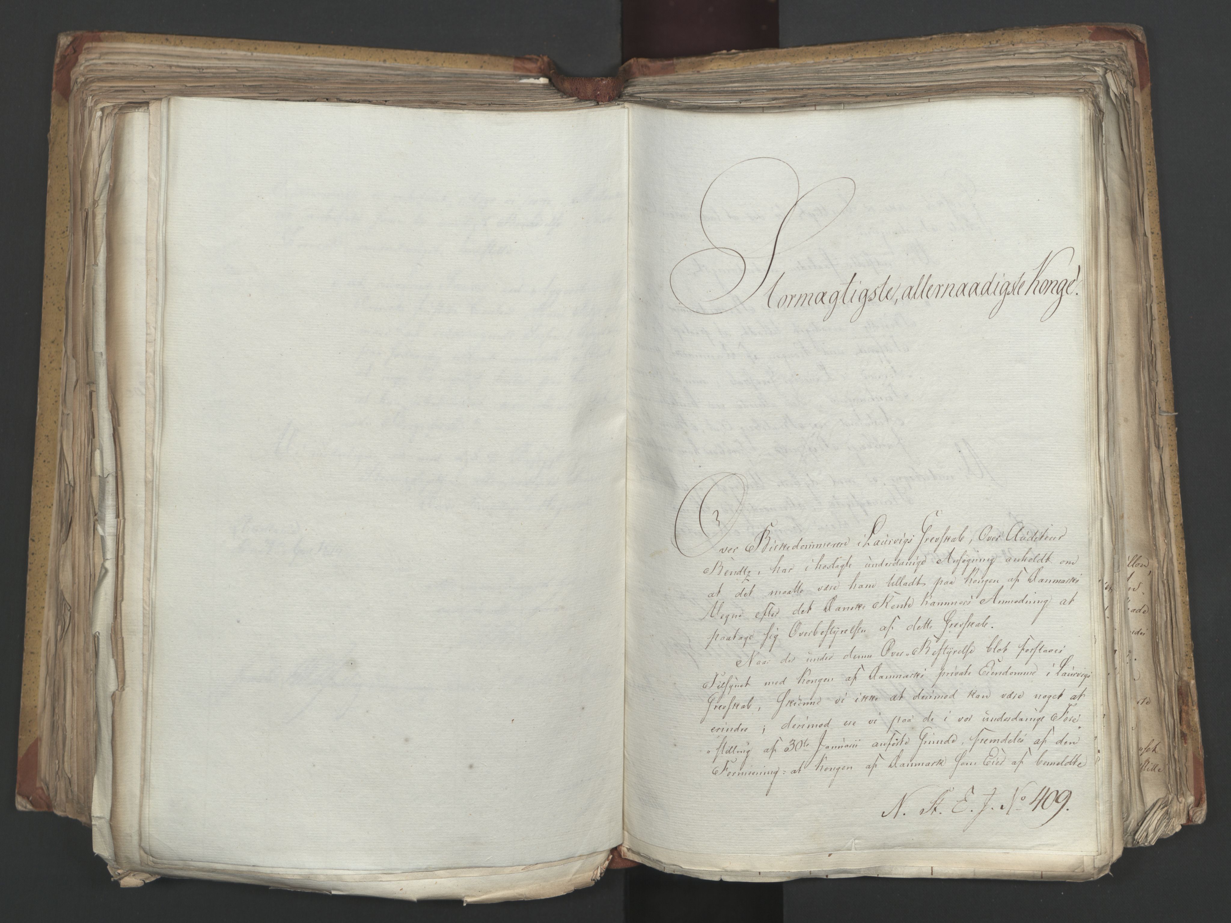 Statsrådsavdelingen i Stockholm, AV/RA-S-1003/D/Da/L0002: Regjeringsinnstillinger nr. 263-518, 1815, p. 325