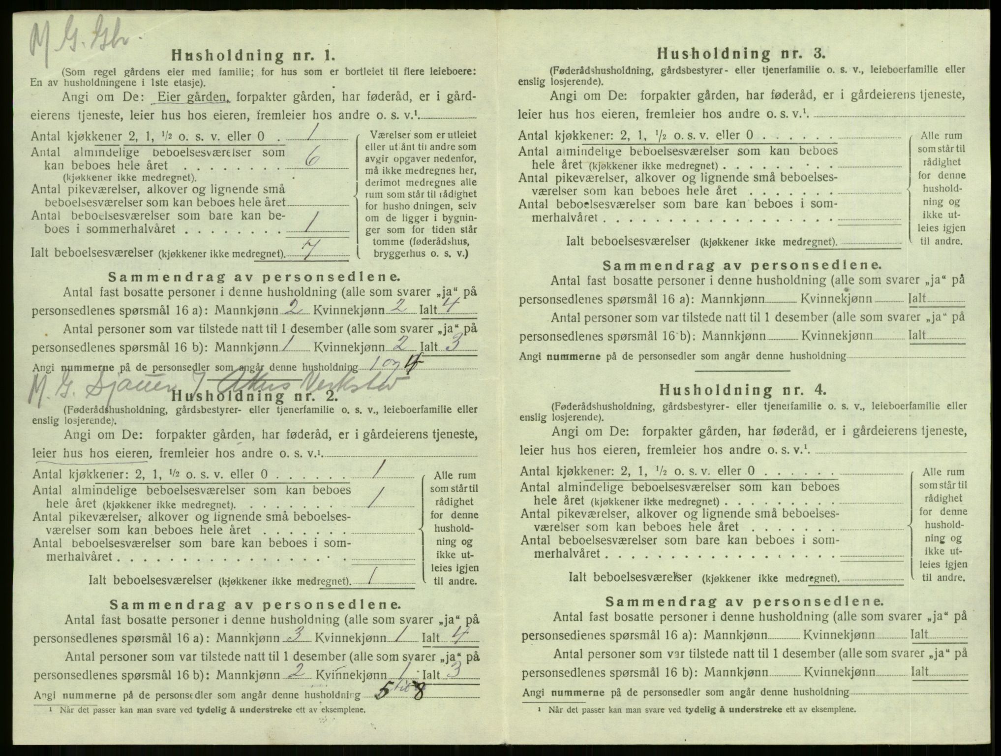 SAKO, 1920 census for Stokke, 1920, p. 467