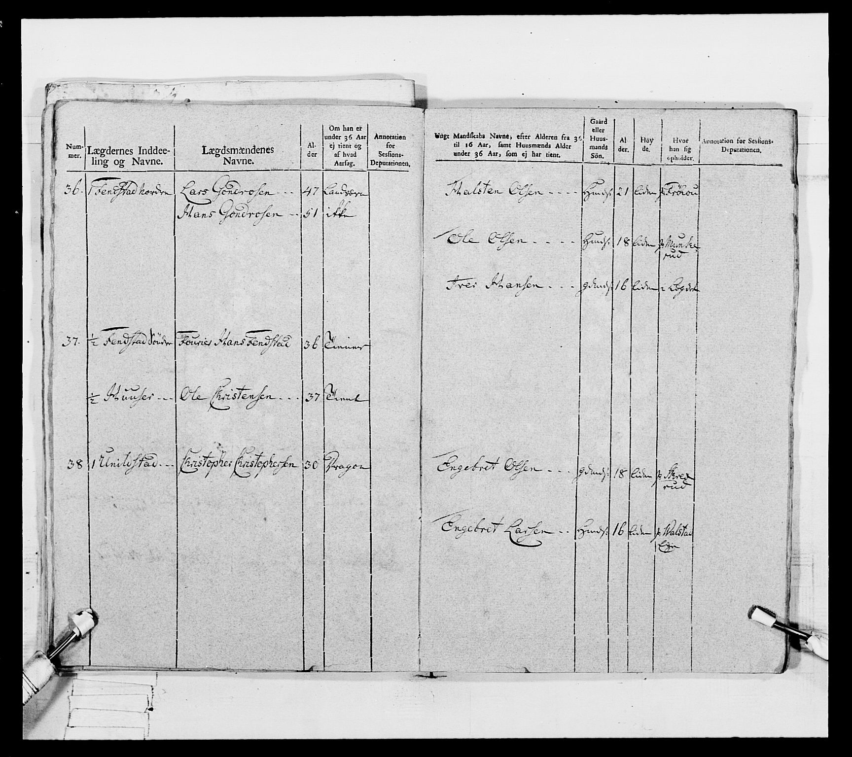 Generalitets- og kommissariatskollegiet, Det kongelige norske kommissariatskollegium, AV/RA-EA-5420/E/Eh/L0067: Opplandske nasjonale infanteriregiment, 1789-1797, p. 414