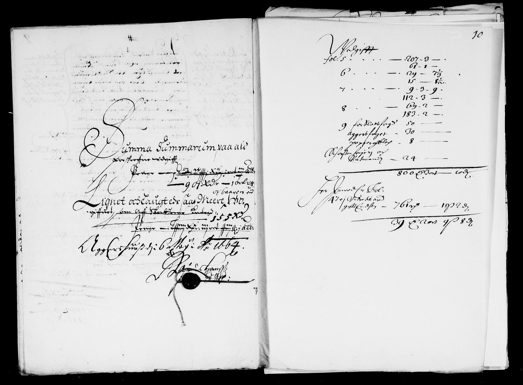 Rentekammeret inntil 1814, Reviderte regnskaper, Stiftamtstueregnskaper, Landkommissariatet på Akershus og Akershus stiftamt, AV/RA-EA-5869/R/Ra/L0014: Landkommissariatet på Akershus, 1663