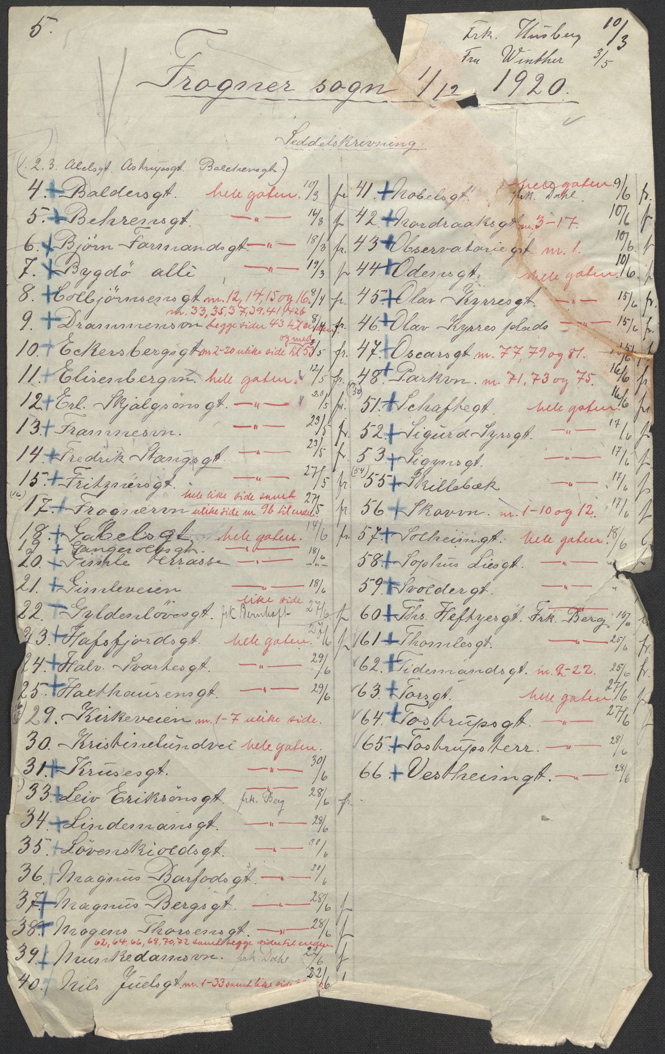 SAO, 1920 census for Kristiania, 1920, p. 55