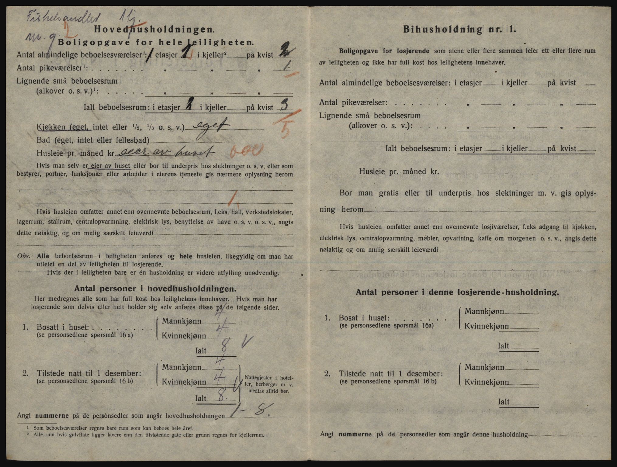 SATØ, 1920 census for Tromsø, 1920, p. 5664