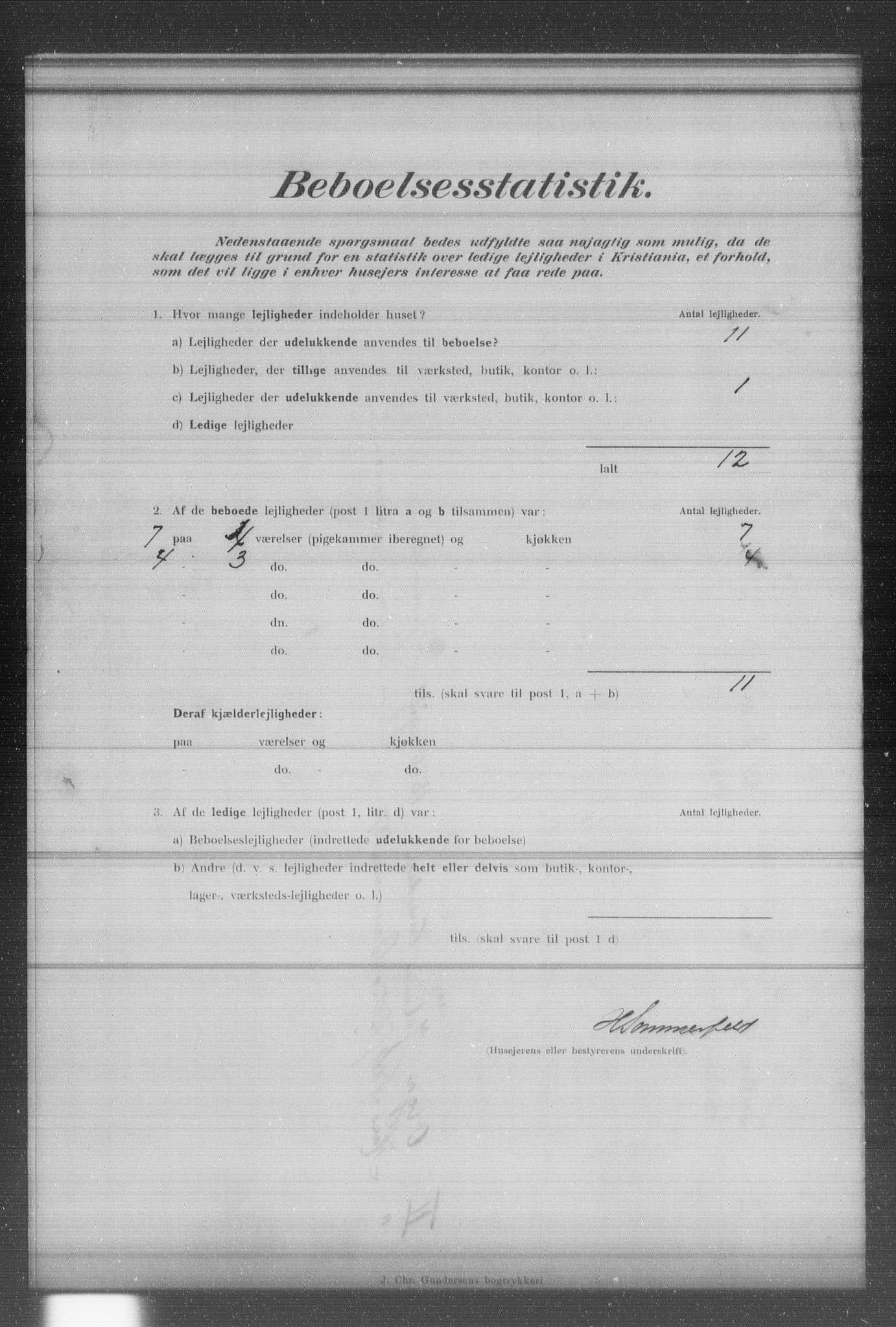 OBA, Municipal Census 1902 for Kristiania, 1902, p. 11416