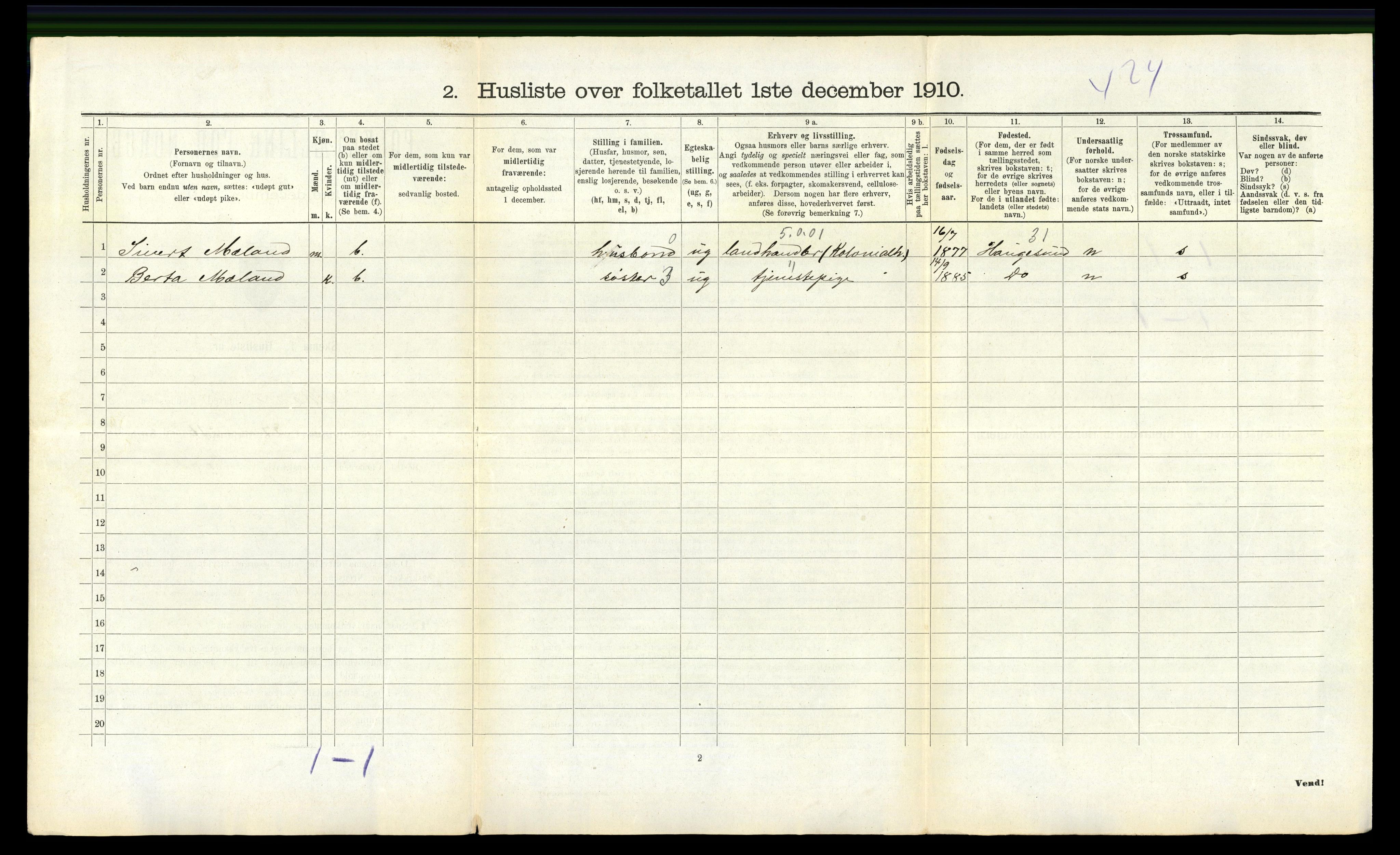 RA, 1910 census for Skåre, 1910, p. 637