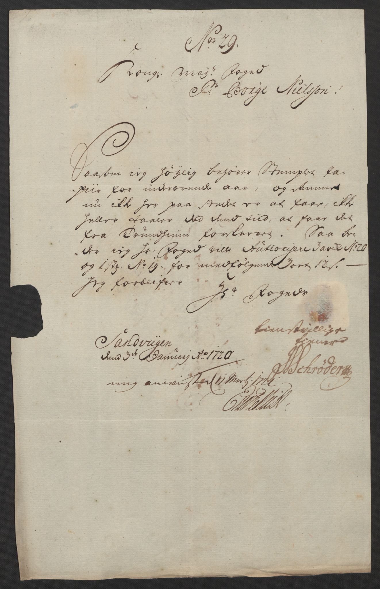 Rentekammeret inntil 1814, Reviderte regnskaper, Fogderegnskap, AV/RA-EA-4092/R56/L3753: Fogderegnskap Nordmøre, 1720, p. 426