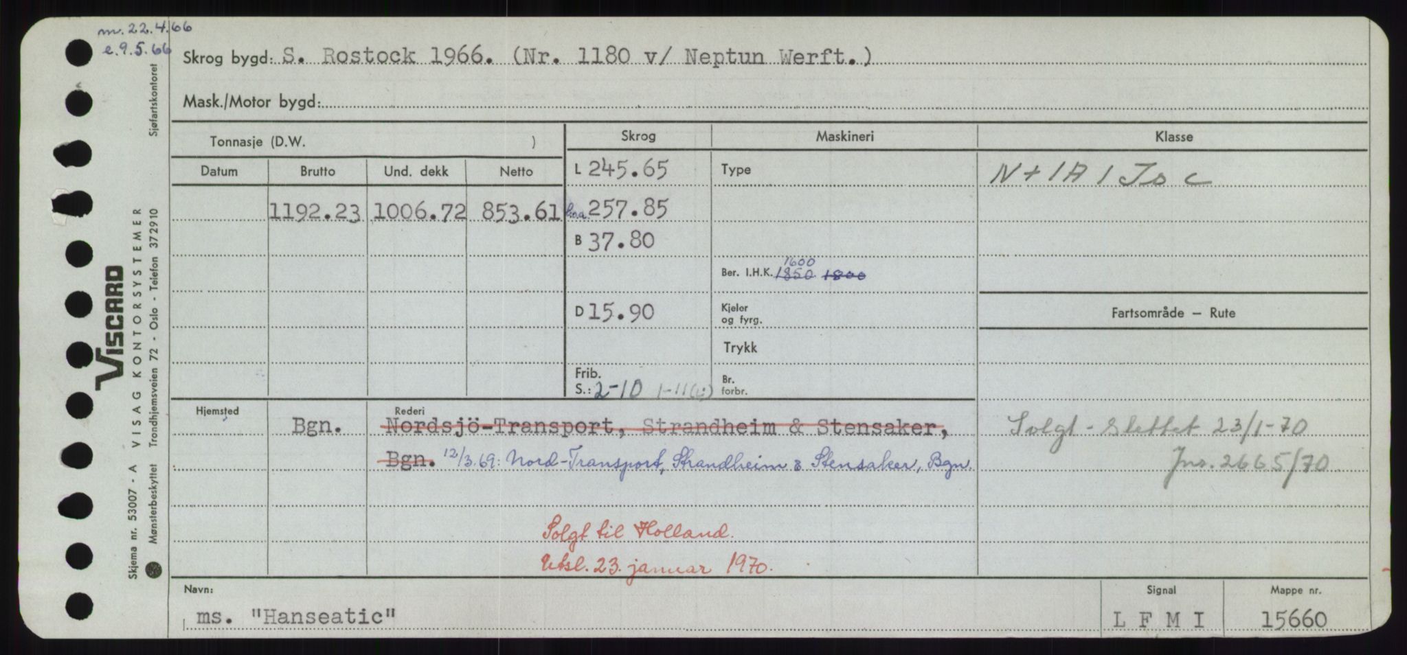 Sjøfartsdirektoratet med forløpere, Skipsmålingen, RA/S-1627/H/Hd/L0014: Fartøy, H-Havl, p. 263