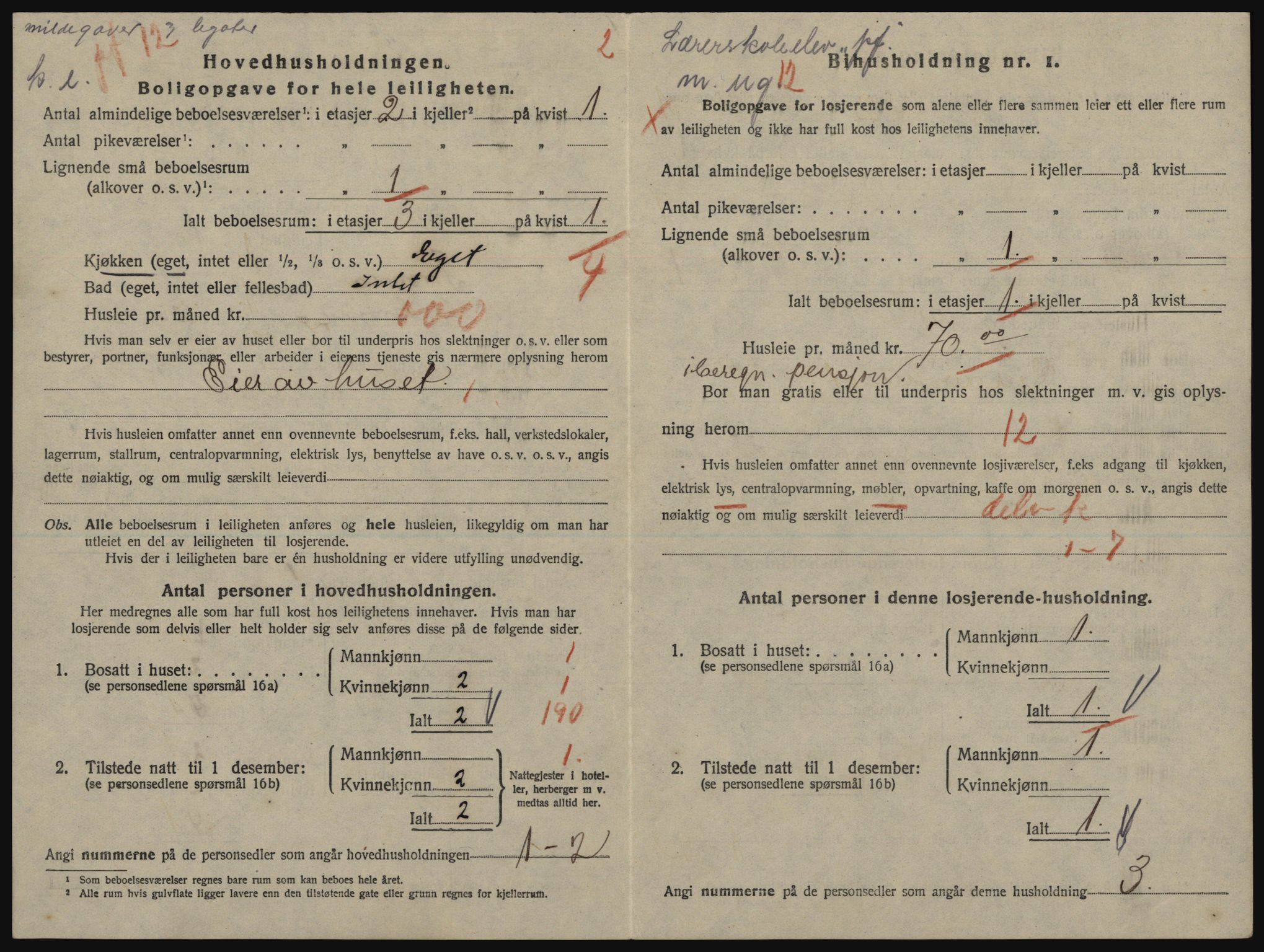 SATØ, 1920 census for Tromsø, 1920, p. 4438