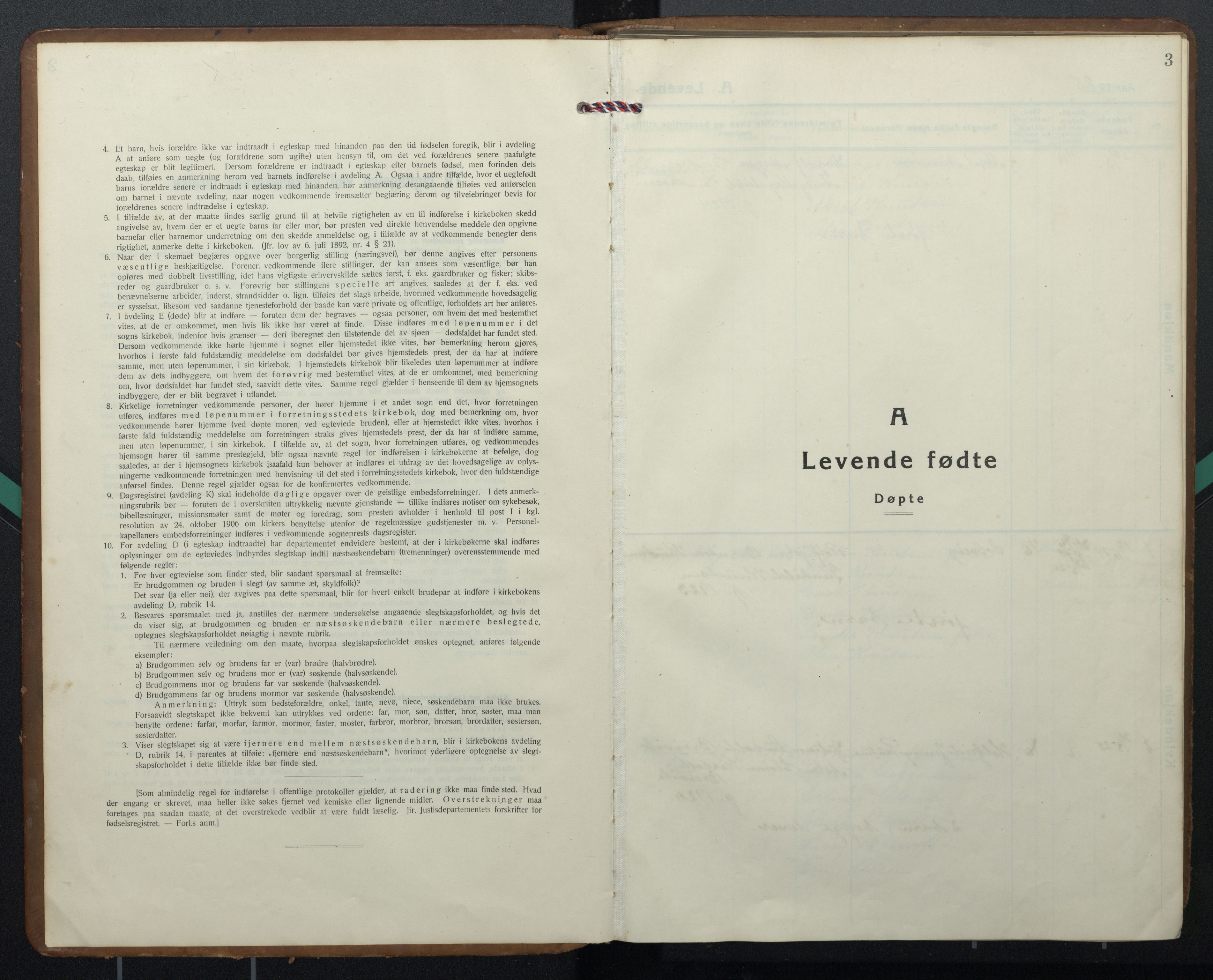 Ministerialprotokoller, klokkerbøker og fødselsregistre - Nordland, SAT/A-1459/894/L1362: Parish register (copy) no. 894C05, 1925-1968, p. 3