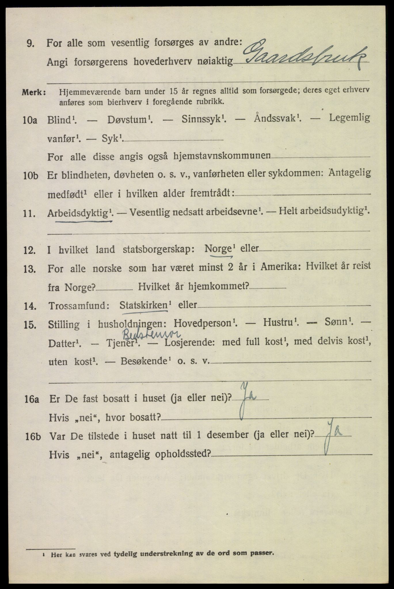 SAH, 1920 census for Eidskog, 1920, p. 6706