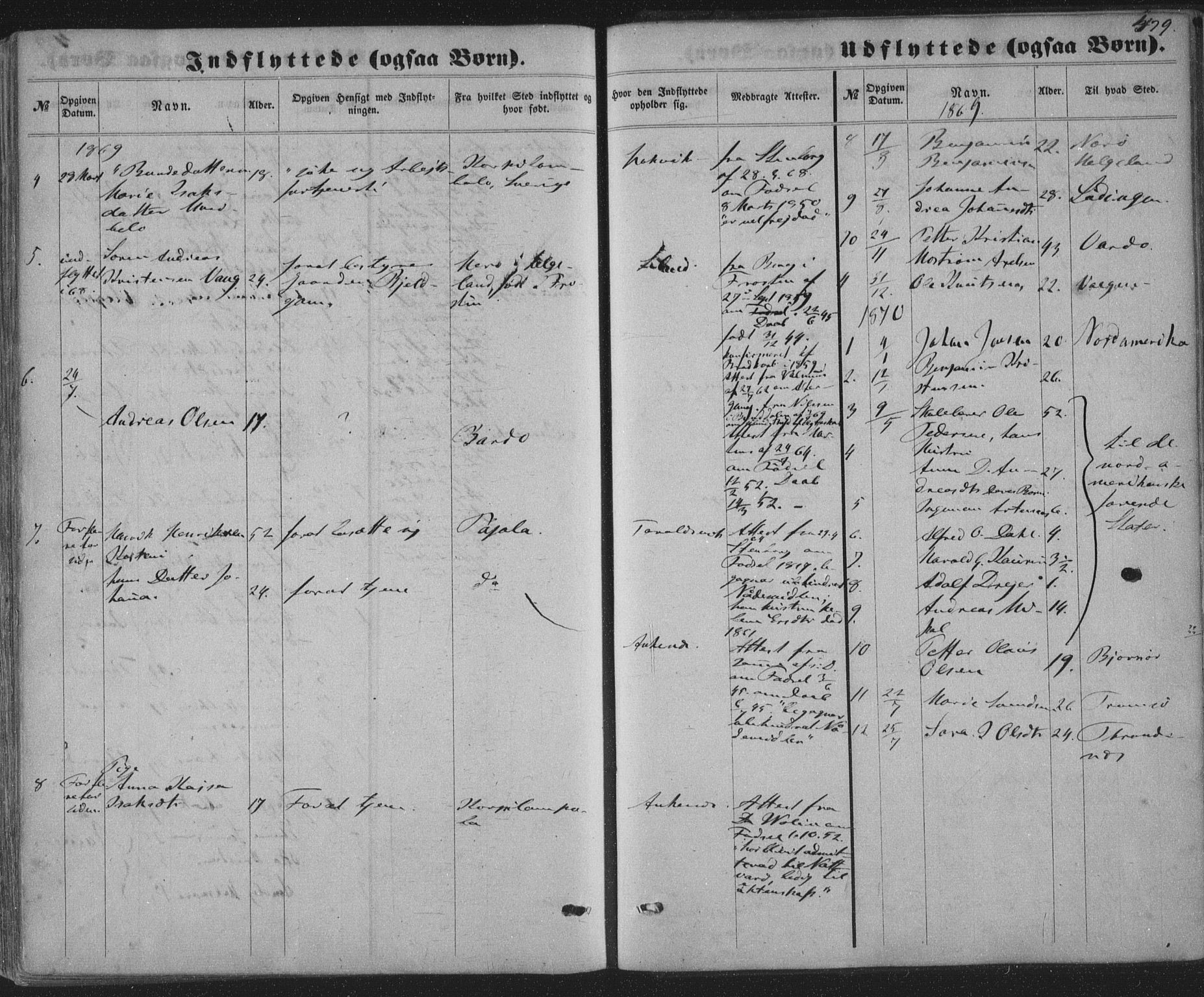Ministerialprotokoller, klokkerbøker og fødselsregistre - Nordland, SAT/A-1459/863/L0896: Parish register (official) no. 863A08, 1861-1871, p. 479