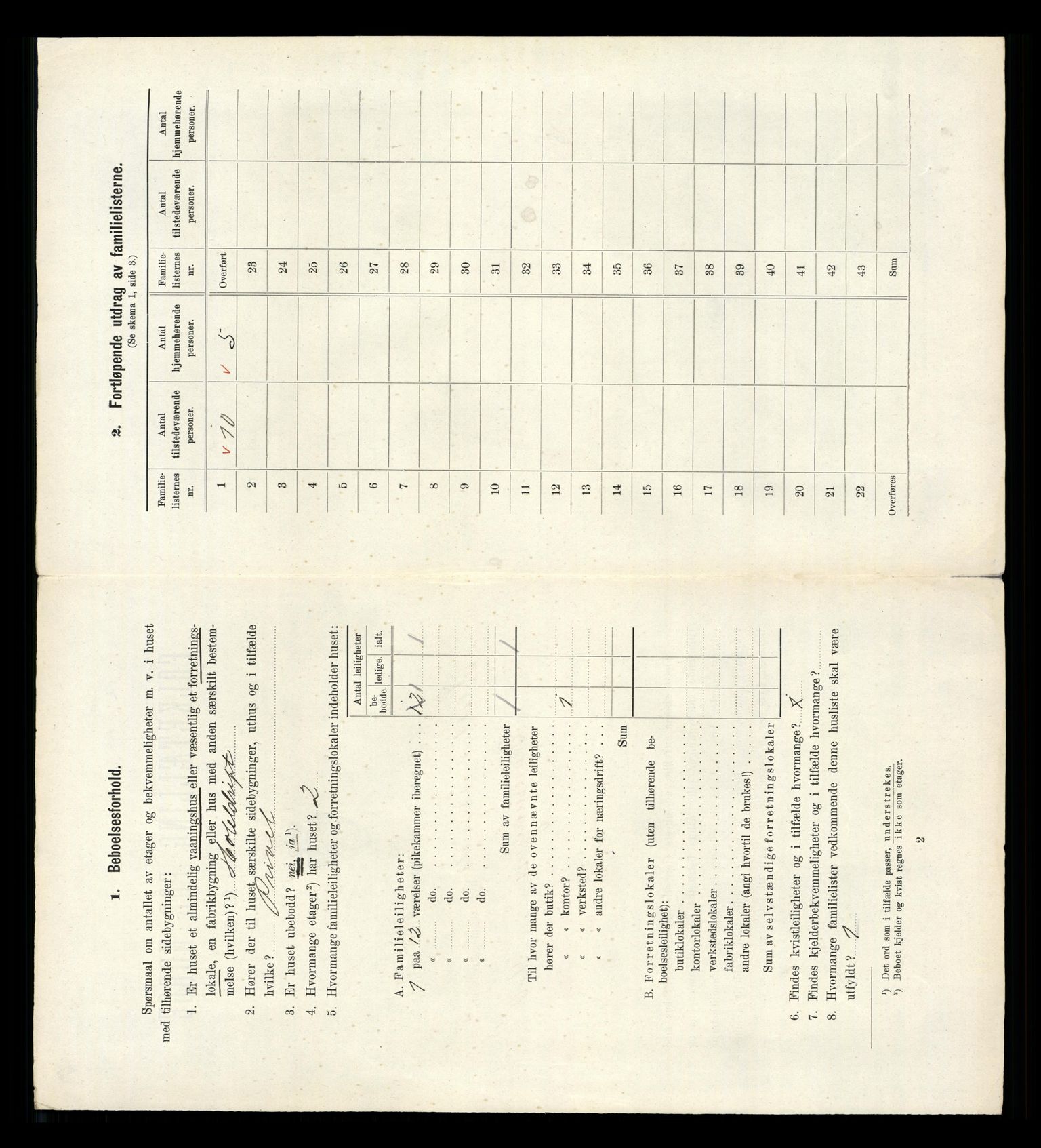 RA, 1910 census for Kristiansand, 1910, p. 991