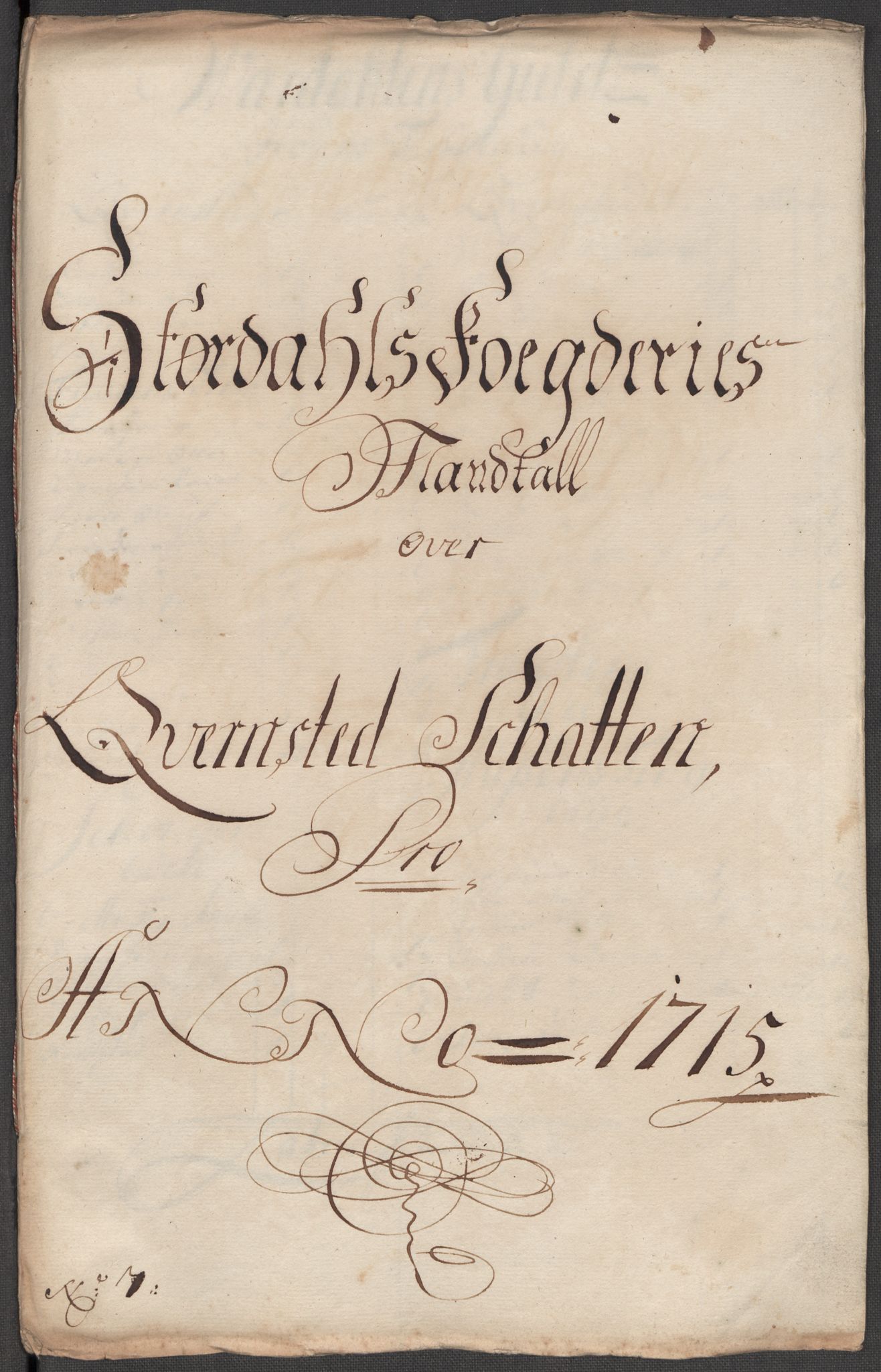 Rentekammeret inntil 1814, Reviderte regnskaper, Fogderegnskap, RA/EA-4092/R62/L4205: Fogderegnskap Stjørdal og Verdal, 1715, p. 118