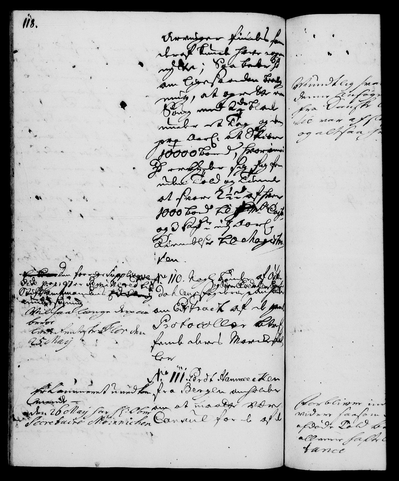 Rentekammeret, Kammerkanselliet, RA/EA-3111/G/Gh/Gha/L0010: Norsk ekstraktmemorialprotokoll (merket RK 53.55), 1728, p. 118