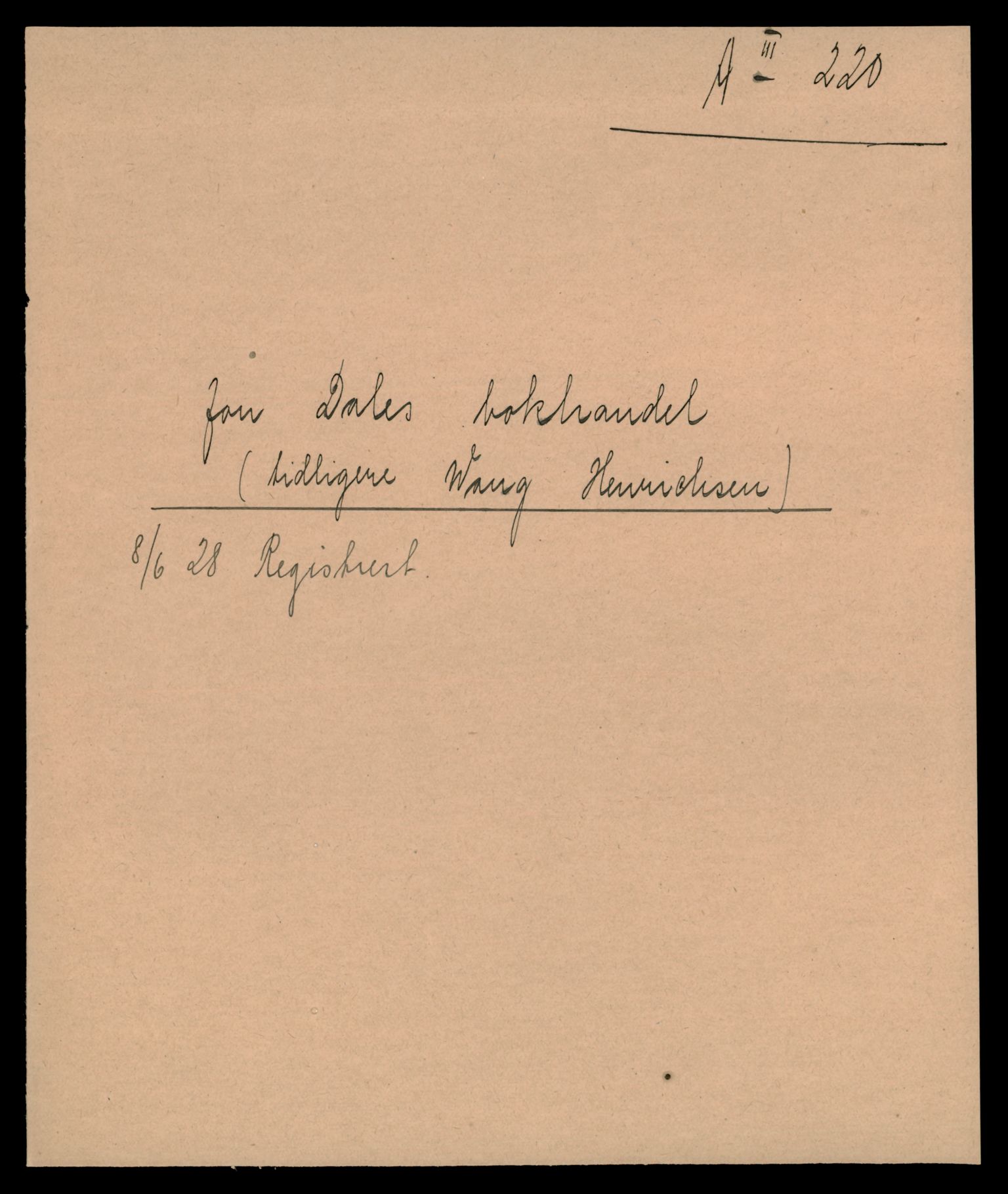 Sarpsborg tingrett, SAT/A-10471a/K/Kb/Kbb/L0006: Enkeltmannsforetak, Jom - Lj, 1890-1989, p. 5