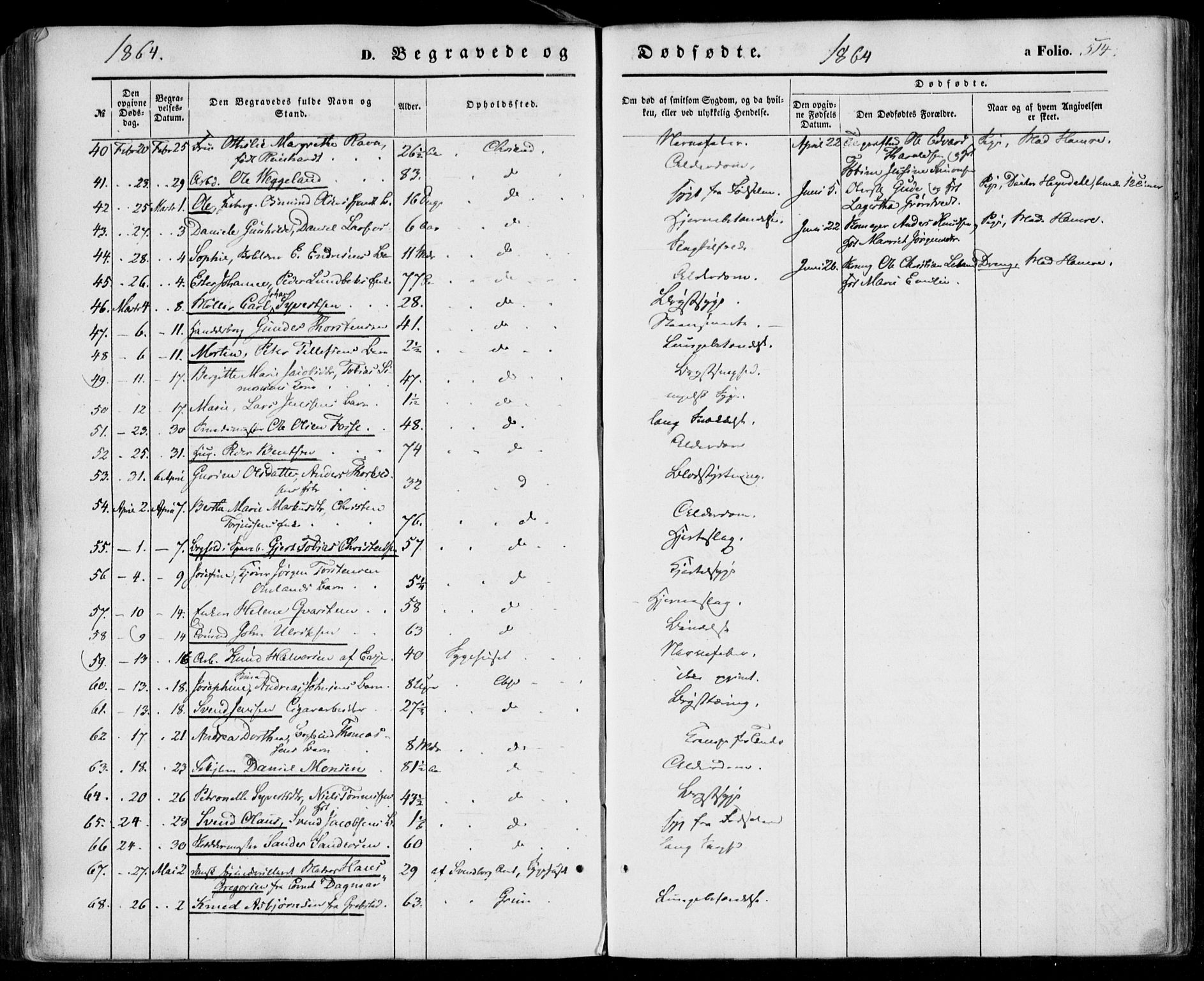 Kristiansand domprosti, SAK/1112-0006/F/Fa/L0014: Parish register (official) no. A 14, 1852-1867, p. 514