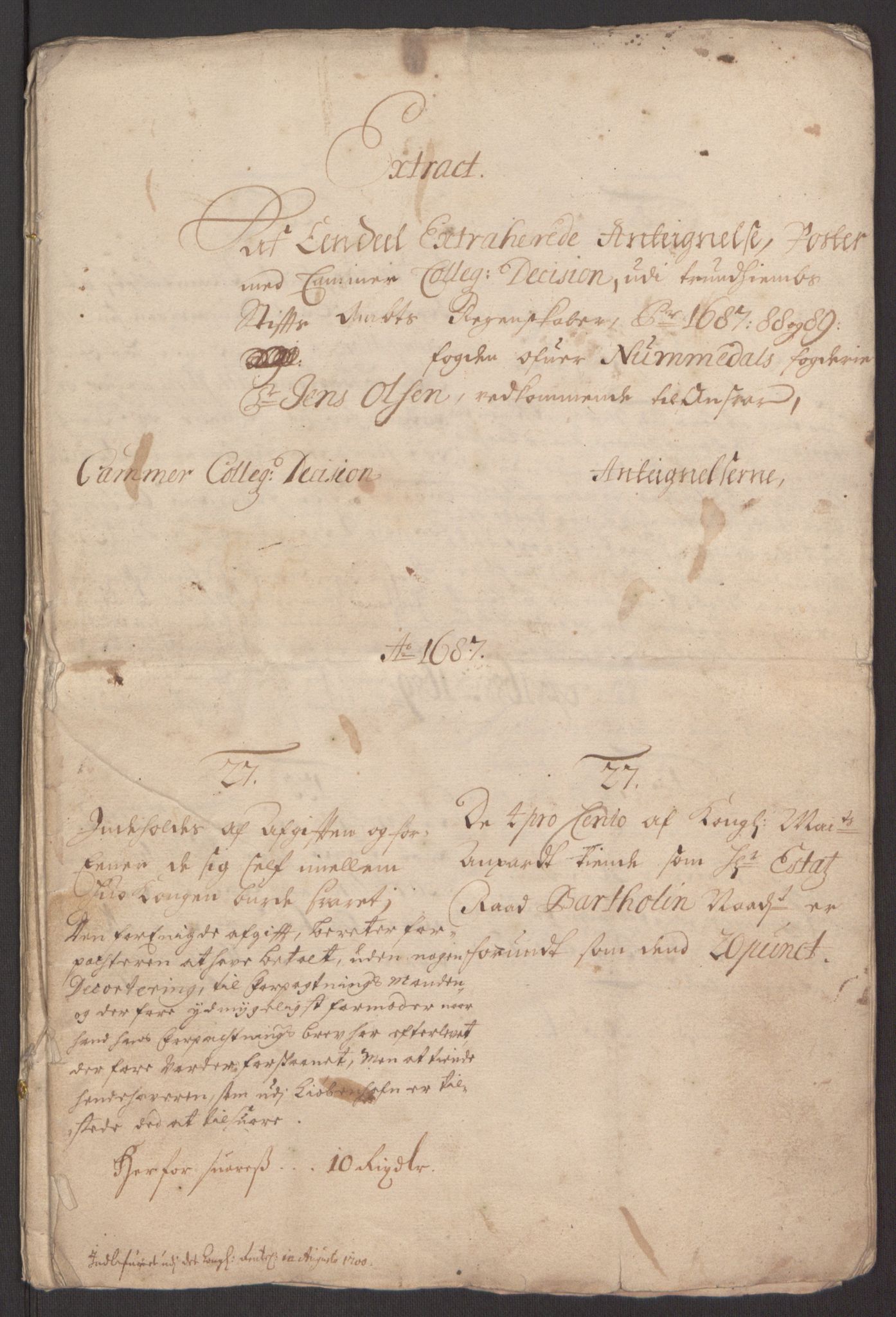 Rentekammeret inntil 1814, Reviderte regnskaper, Fogderegnskap, RA/EA-4092/R64/L4424: Fogderegnskap Namdal, 1692-1695, p. 177