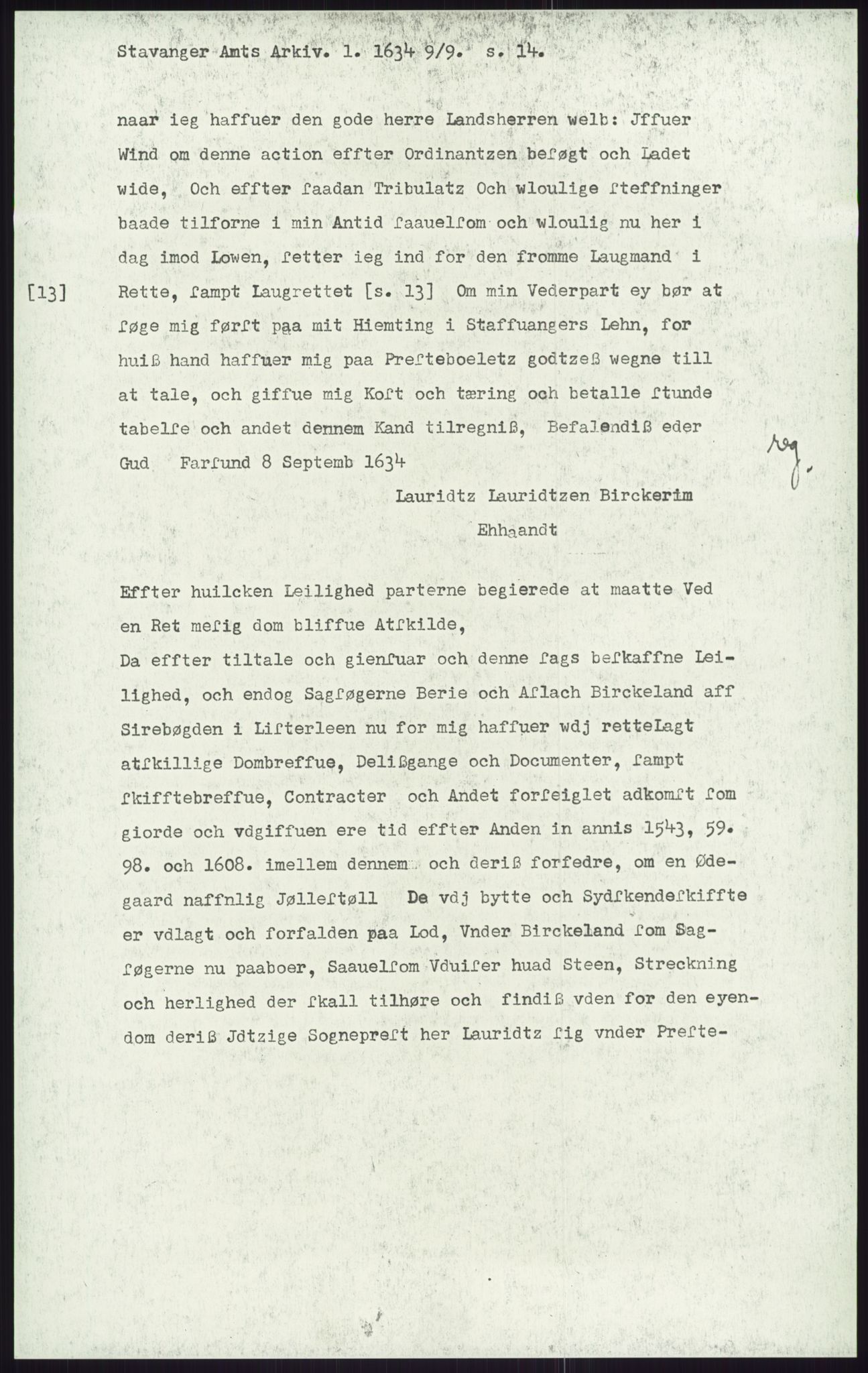 Samlinger til kildeutgivelse, Diplomavskriftsamlingen, AV/RA-EA-4053/H/Ha, p. 3079