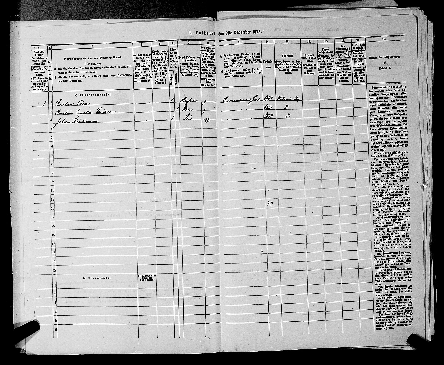 RA, 1875 census for 0224P Aurskog, 1875, p. 1070