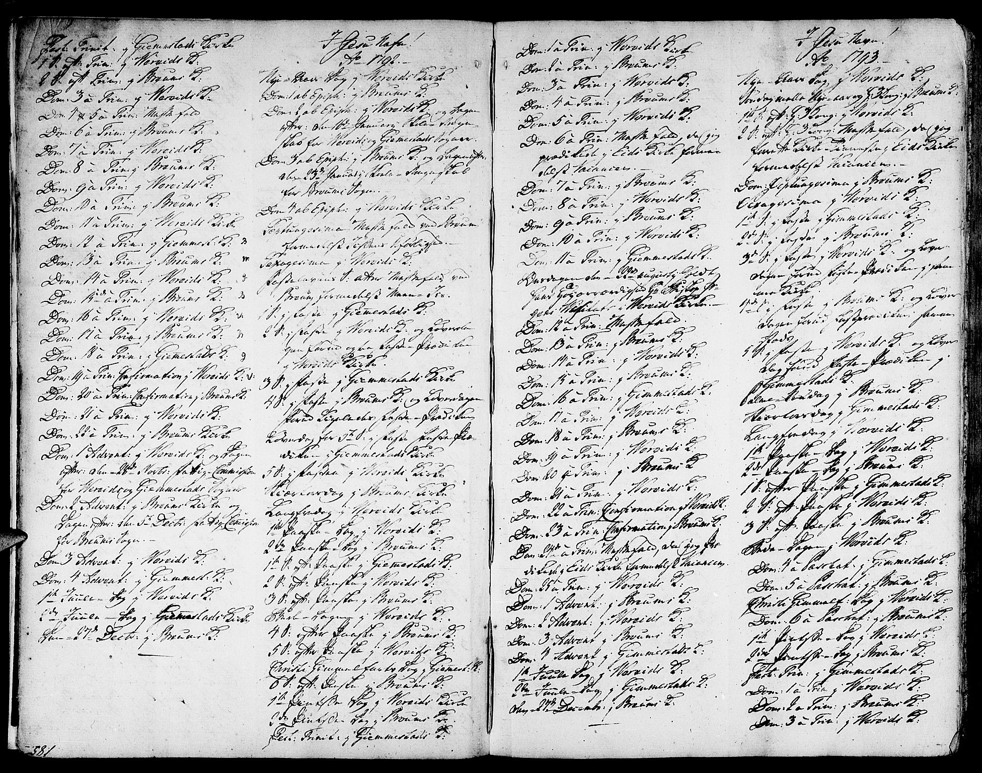 Gloppen sokneprestembete, AV/SAB-A-80101/H/Haa/Haaa/L0005: Parish register (official) no. A 5, 1785-1815