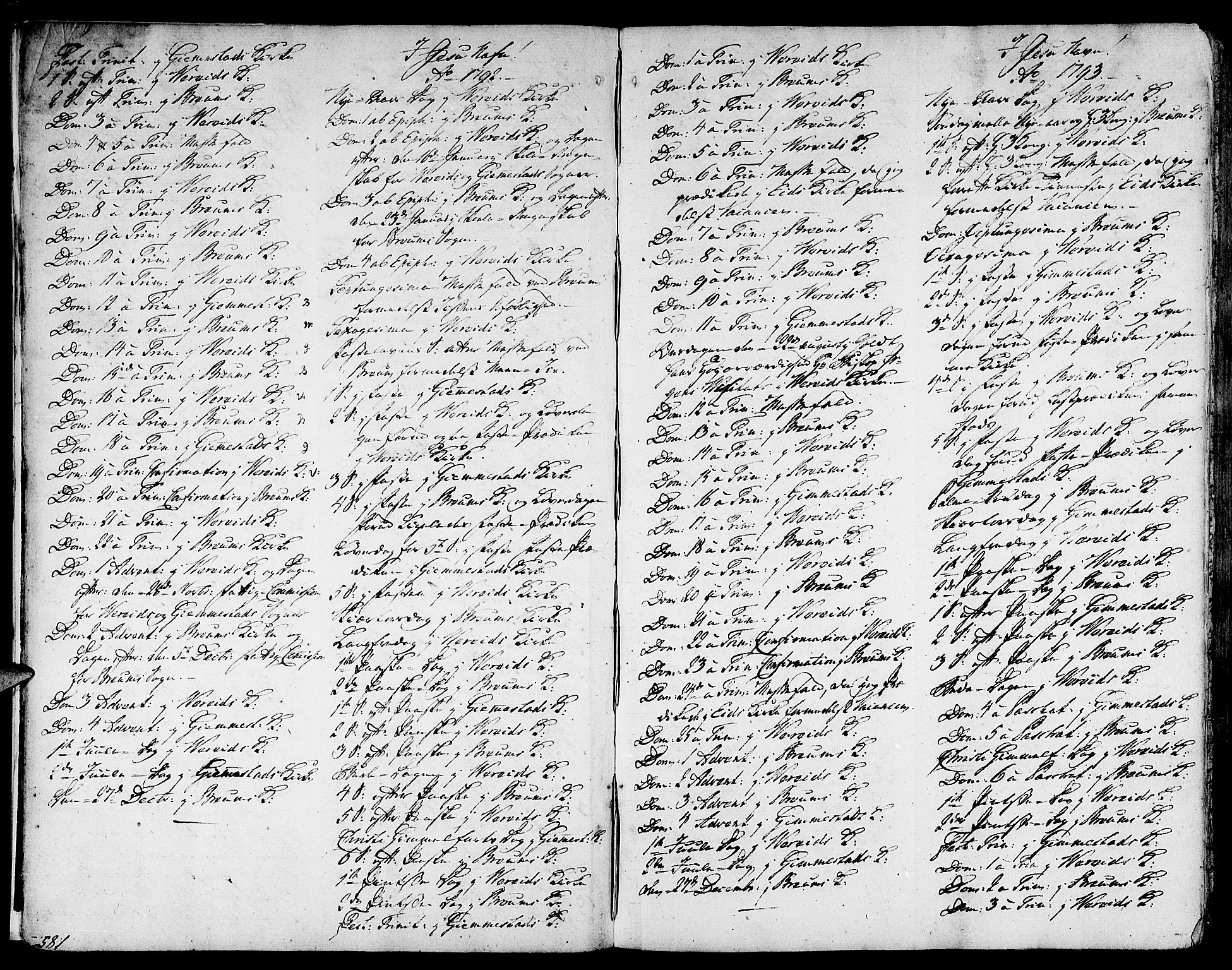 Gloppen sokneprestembete, SAB/A-80101/H/Haa/Haaa/L0005: Parish register (official) no. A 5, 1785-1815